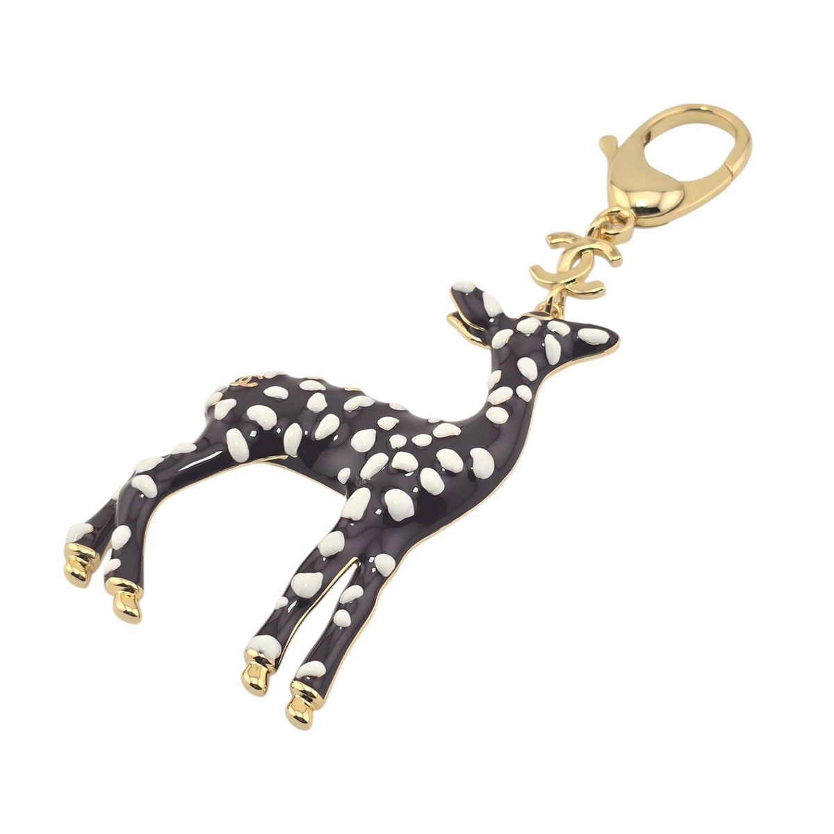 Chanel CC Deer Keychain Bag Charm 2026 CHANEL