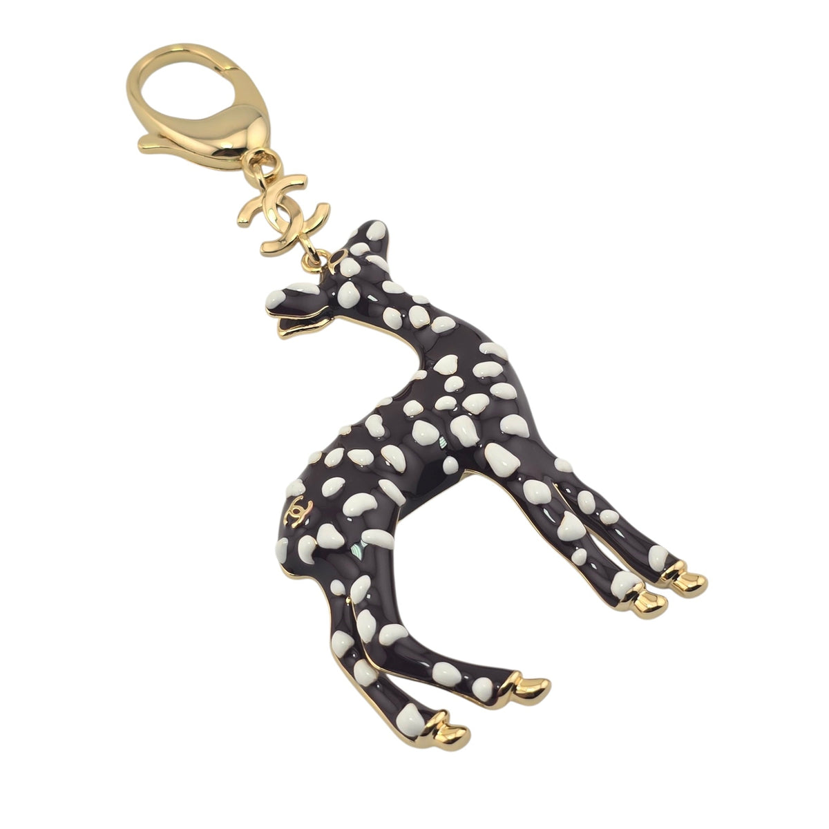Chanel CC Deer Keychain Bag Charm 2026 CHANEL