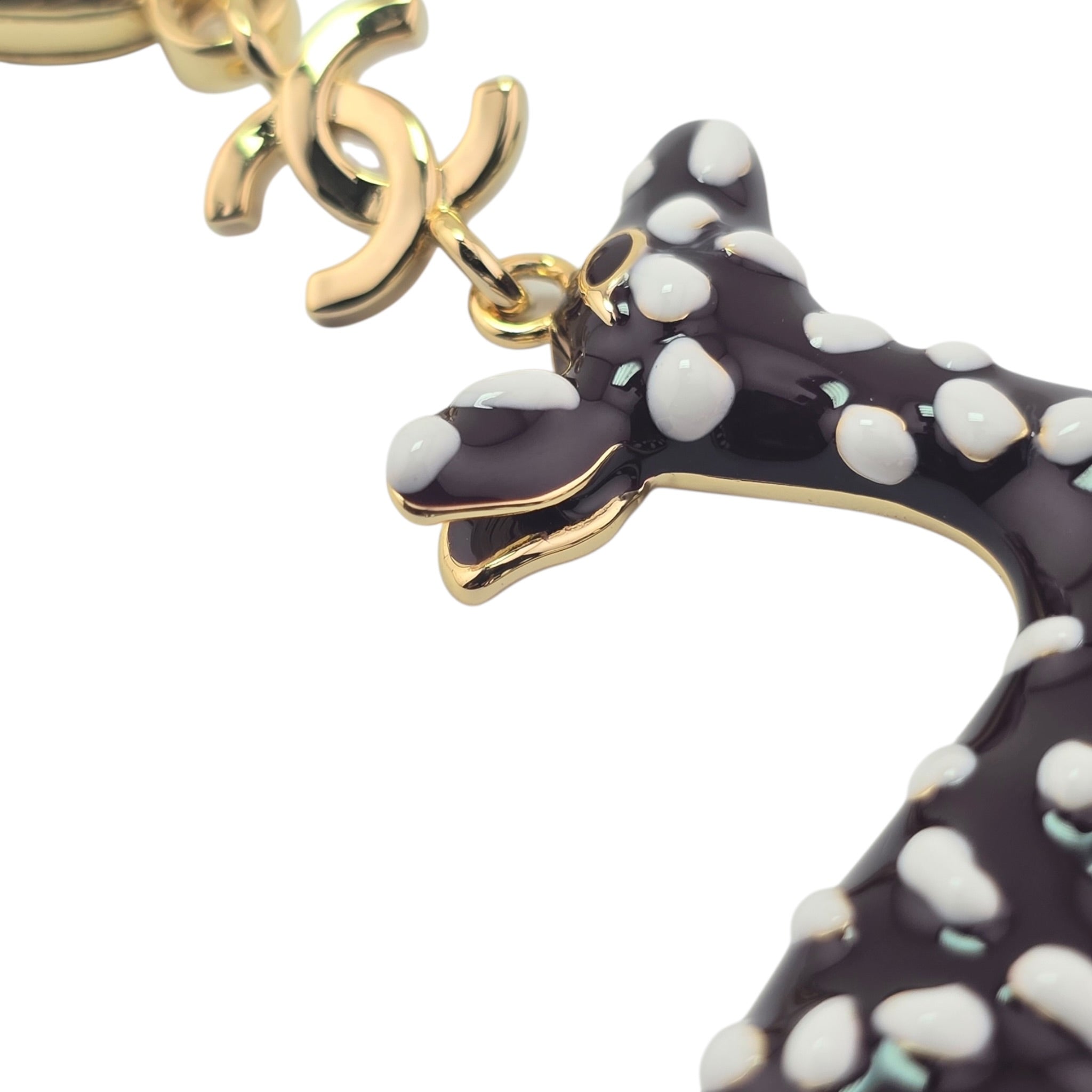 Chanel CC Deer Keychain Bag Charm 2026 CHANEL