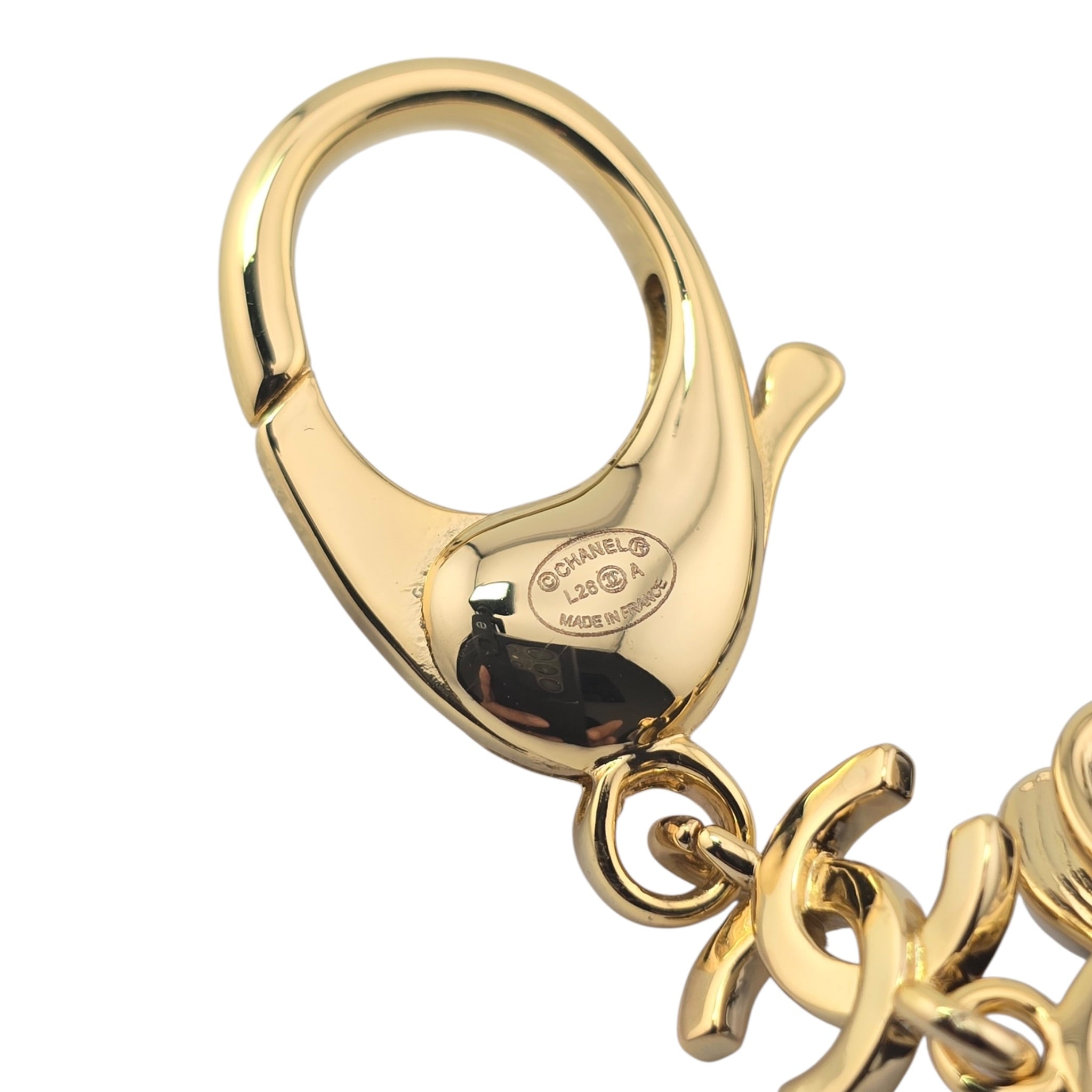 Chanel CC Deer Keychain Bag Charm 2026 CHANEL