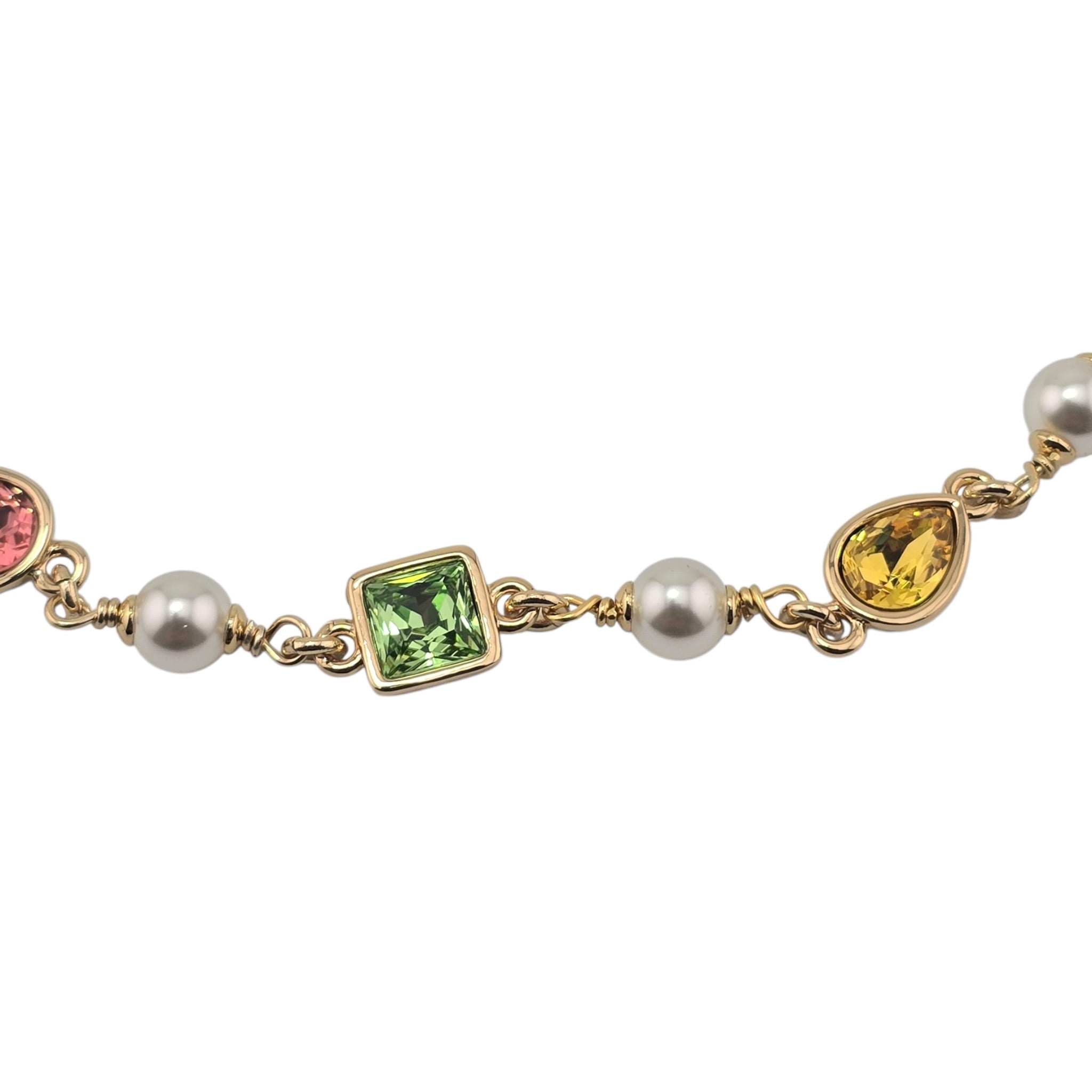 Chanel CC Gold Multicoloured Necklace 2026 CHANEL