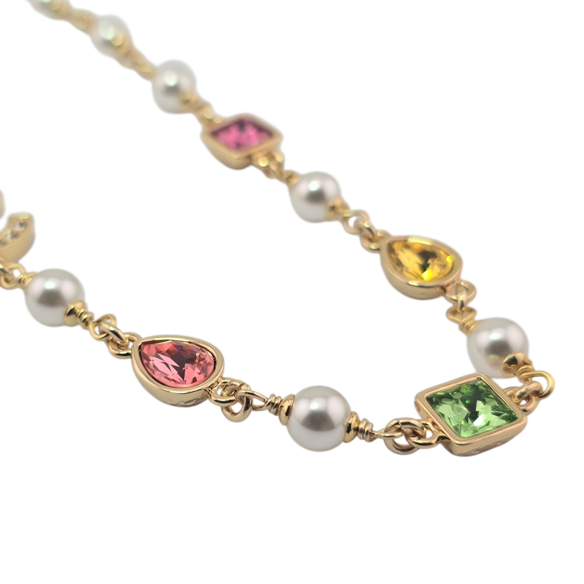 Chanel CC Gold Multicoloured Necklace 2026 CHANEL