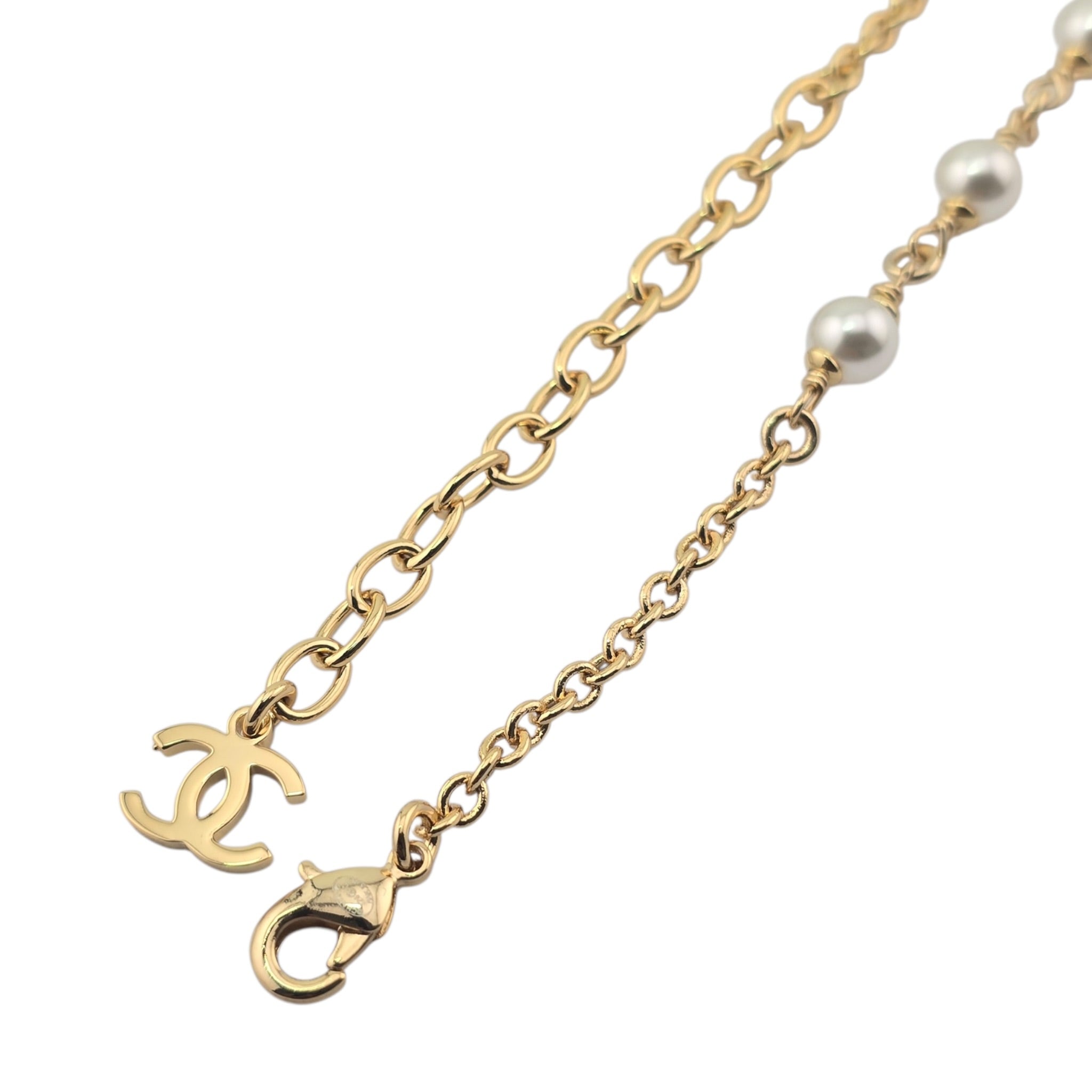 Chanel CC Gold Multicoloured Necklace 2026 CHANEL