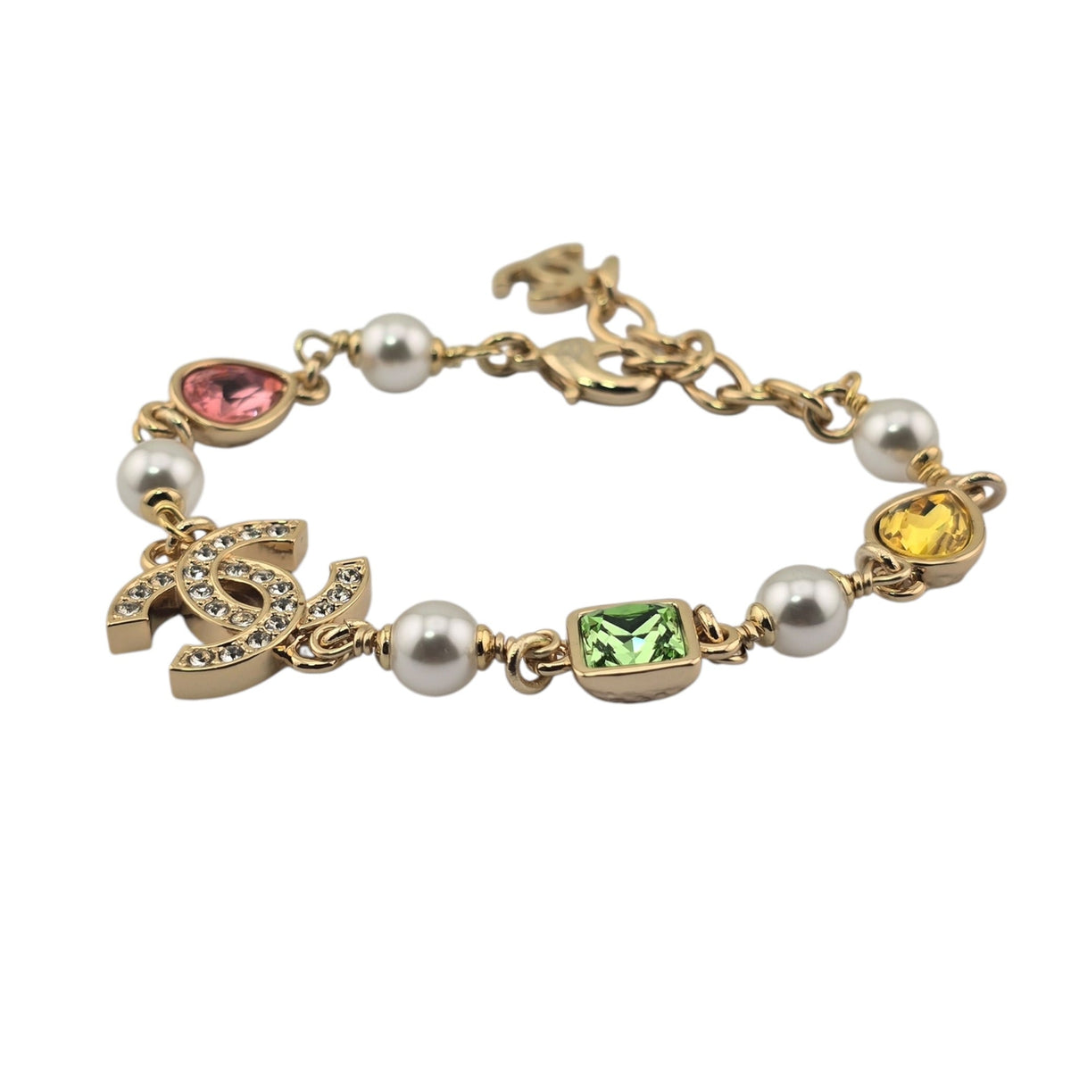 Chanel CC Gold Multicoloured Bracelet 2026 CHANEL