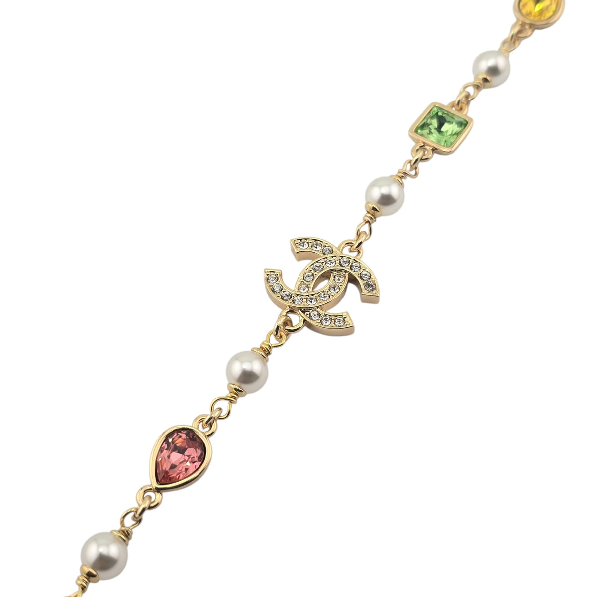 Chanel CC Gold Multicoloured Bracelet 2026 CHANEL