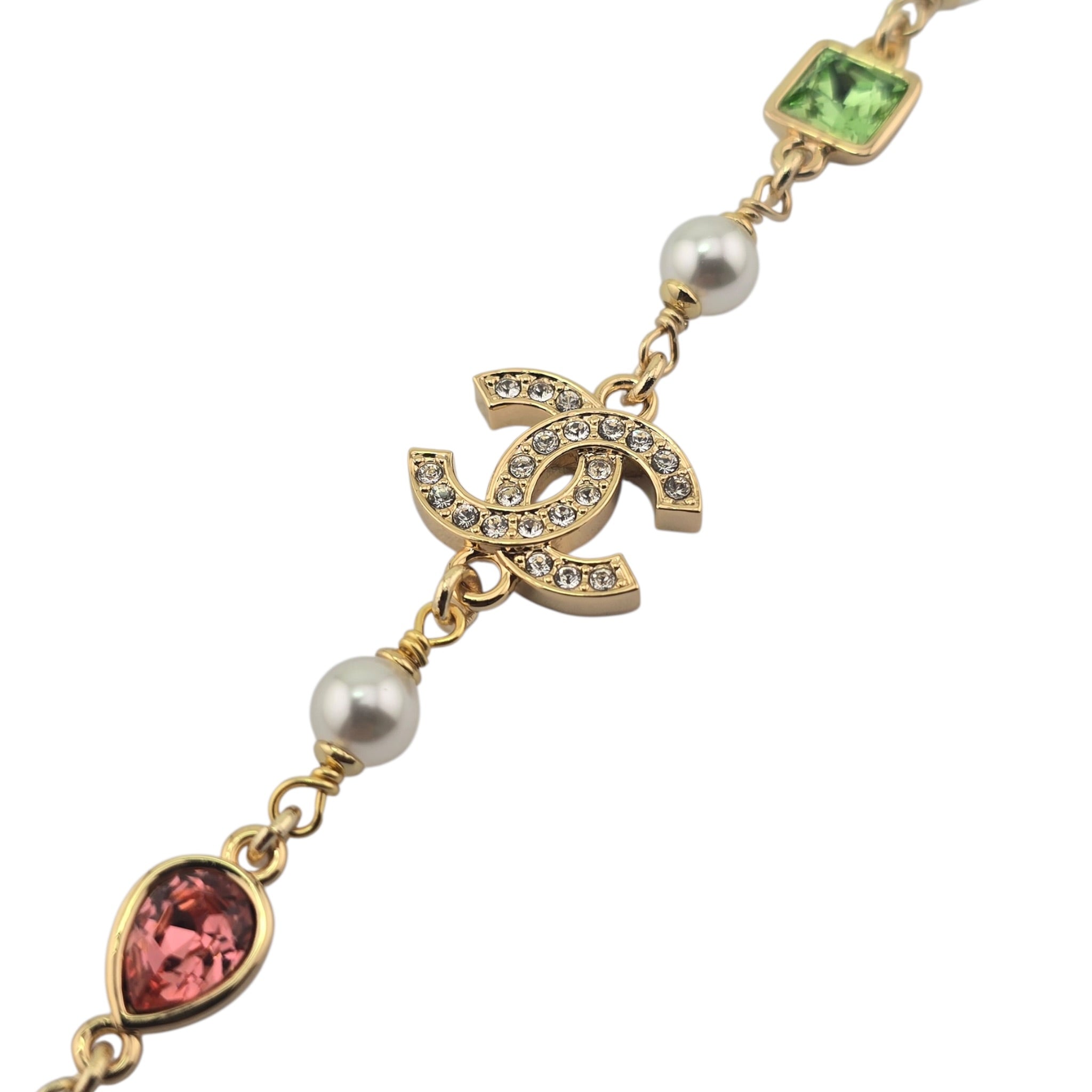 Chanel CC Gold Multicoloured Bracelet 2026 CHANEL