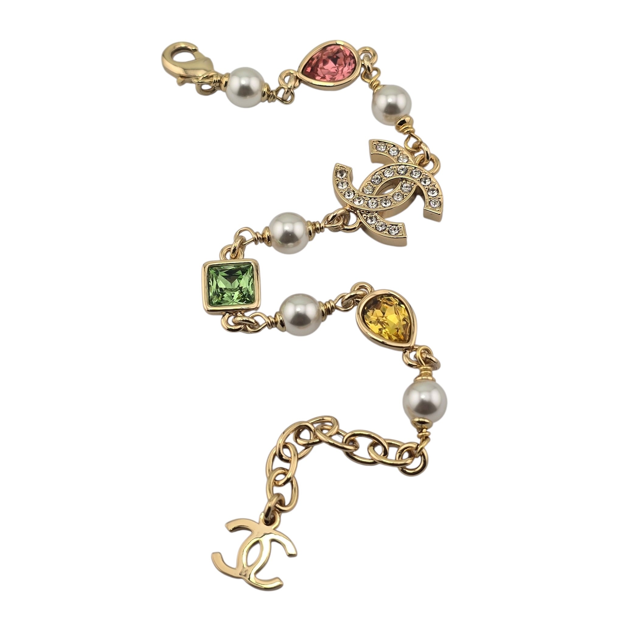 Chanel CC Gold Multicoloured Bracelet 2026 CHANEL