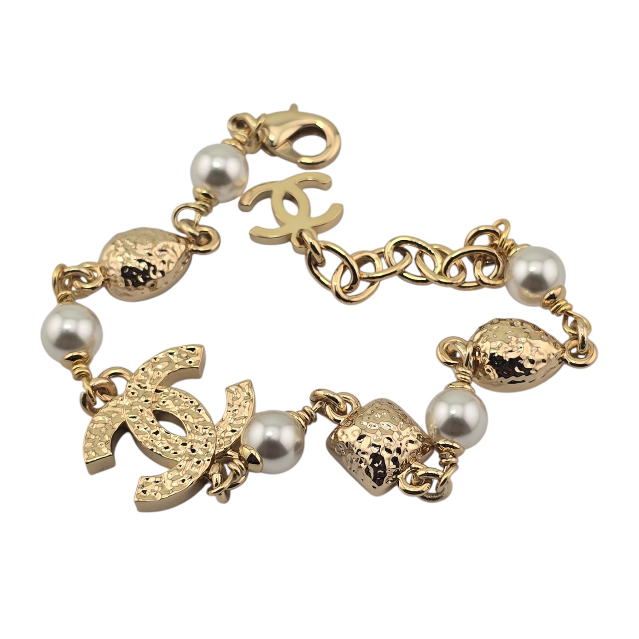 Chanel CC Gold Multicoloured Bracelet 2026 CHANEL