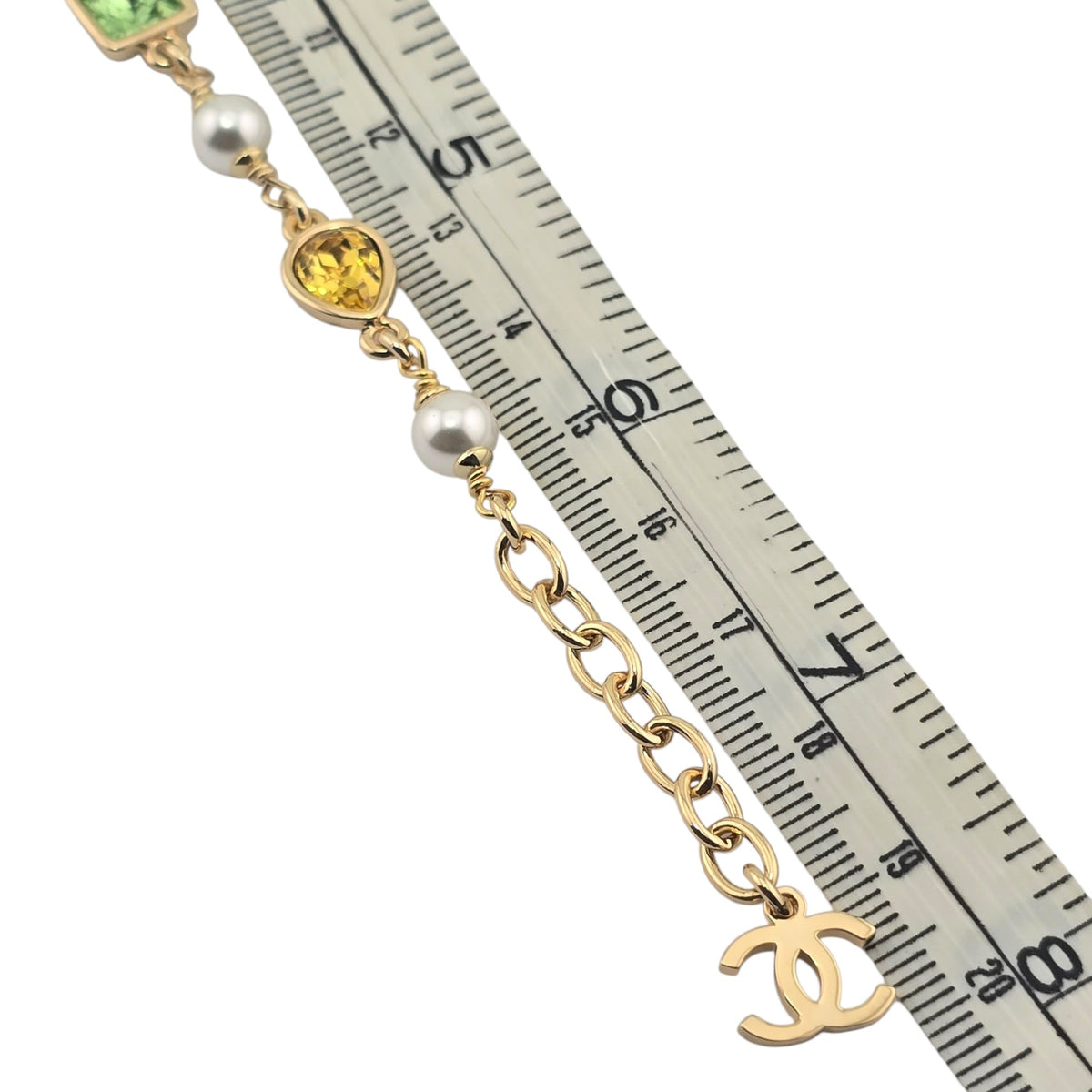 Chanel CC Gold Multicoloured Bracelet 2026 CHANEL