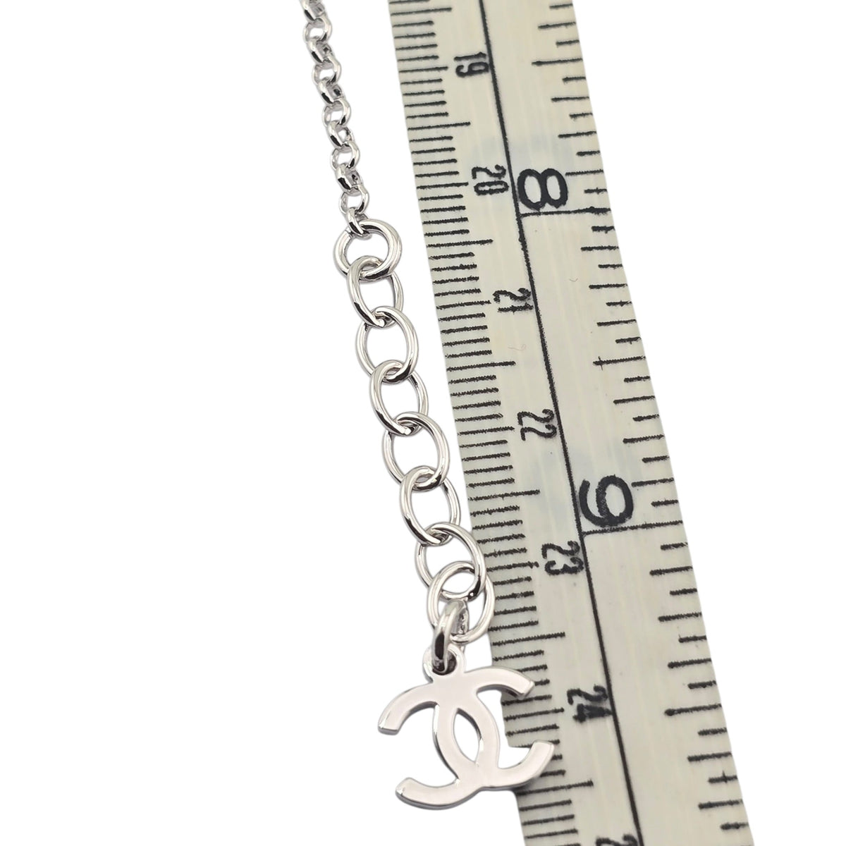 Chanel CC Silver Star Bracelet 2026 CHANEL