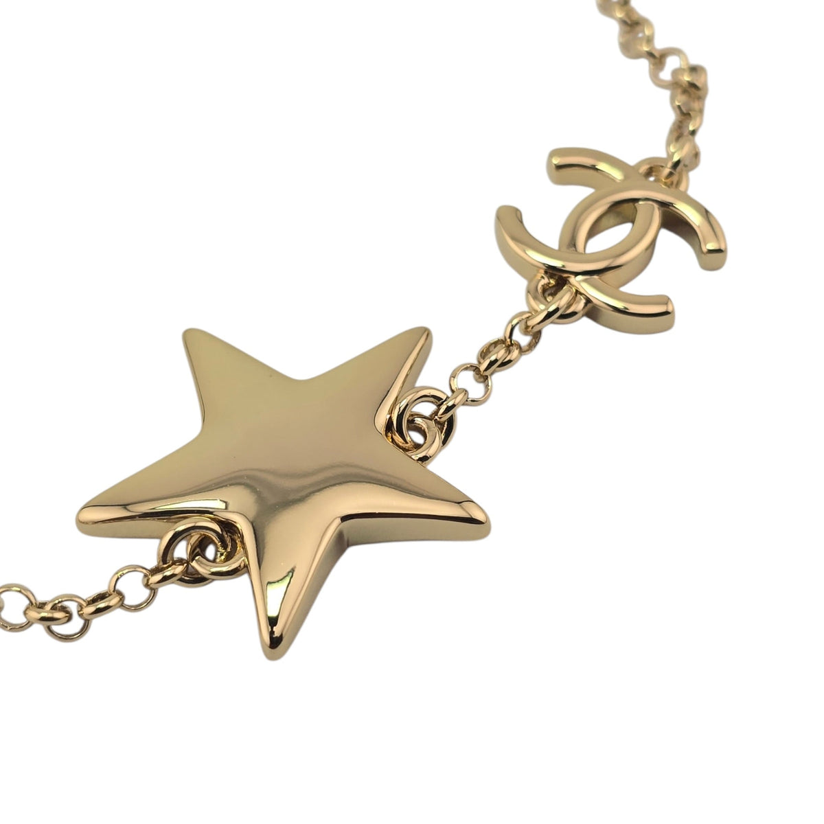 Chanel CC Gold Star Bracelet 2026 CHANEL