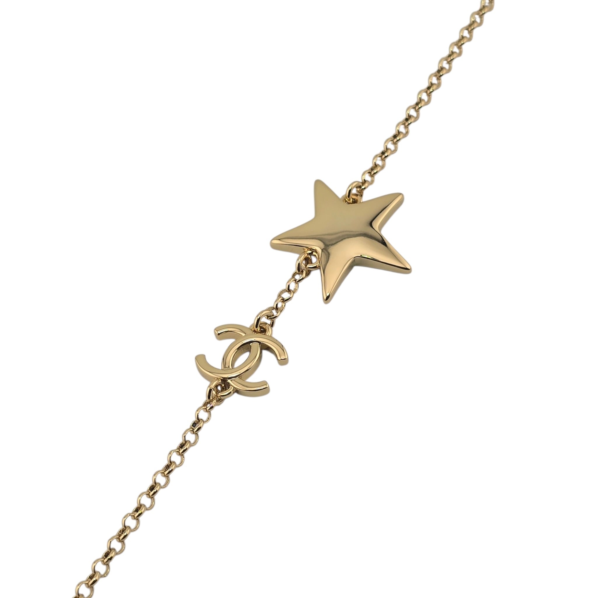 Chanel CC Gold Star Bracelet 2026 CHANEL