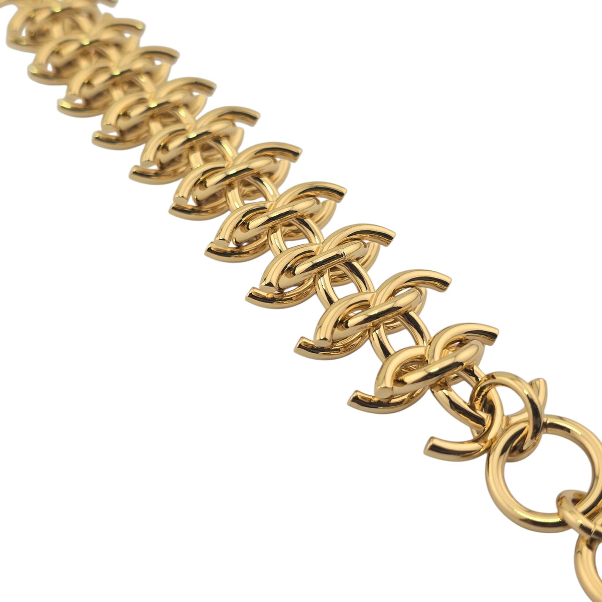 Chanel CC Gold Chunky Bracelet 2026 CHANEL