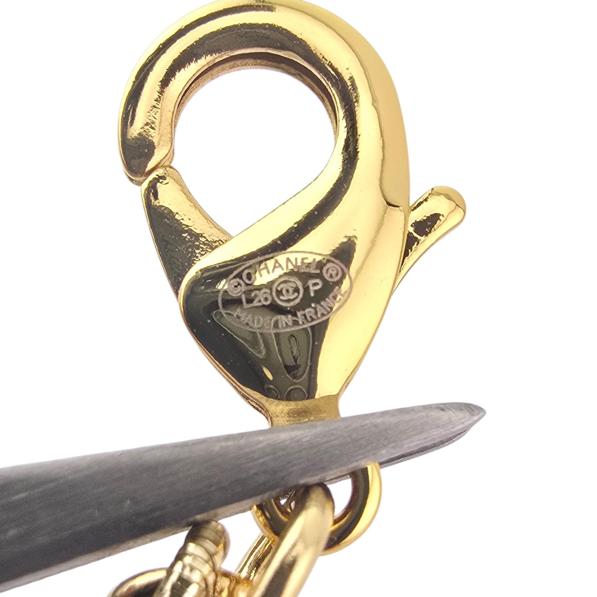 Chanel CC Faux Pearl Gold Long Necklace 2026 CHANEL