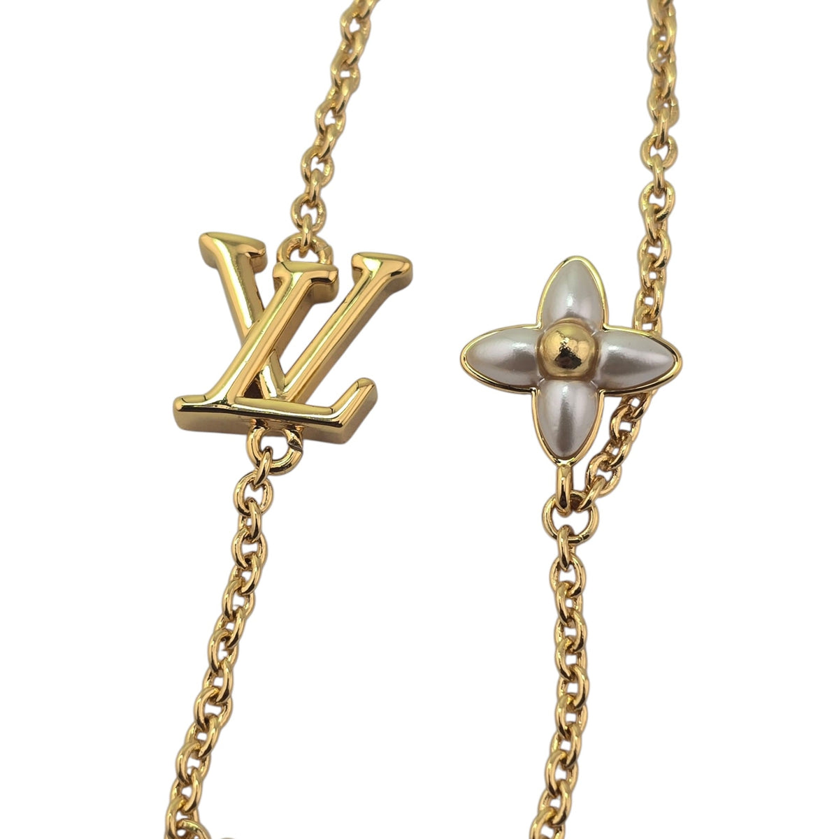 Louis Vuitton LV Floragram XS Pendant Long Necklace LOUIS VUITTON