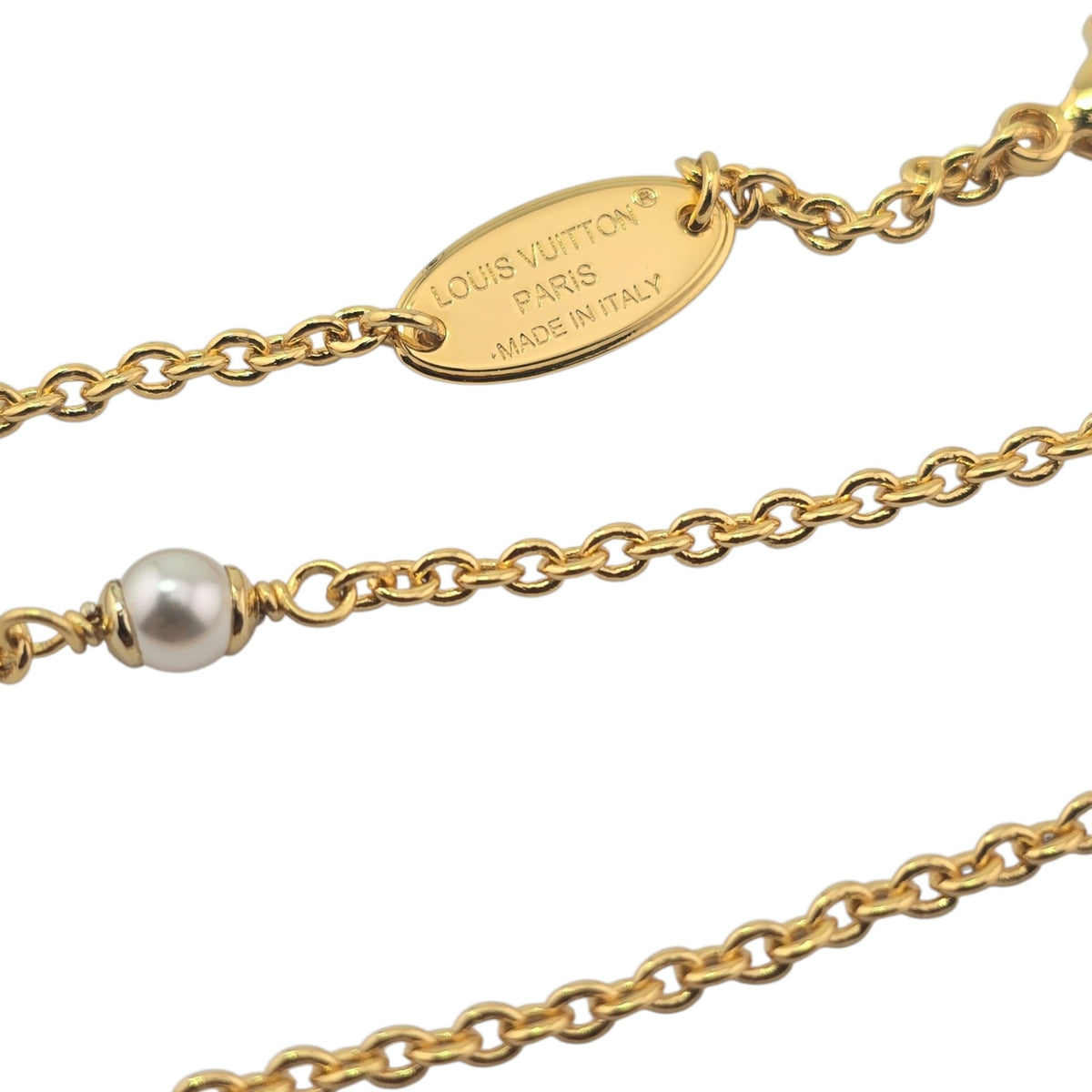 Louis Vuitton LV Floragram XS Pendant Long Necklace LOUIS VUITTON