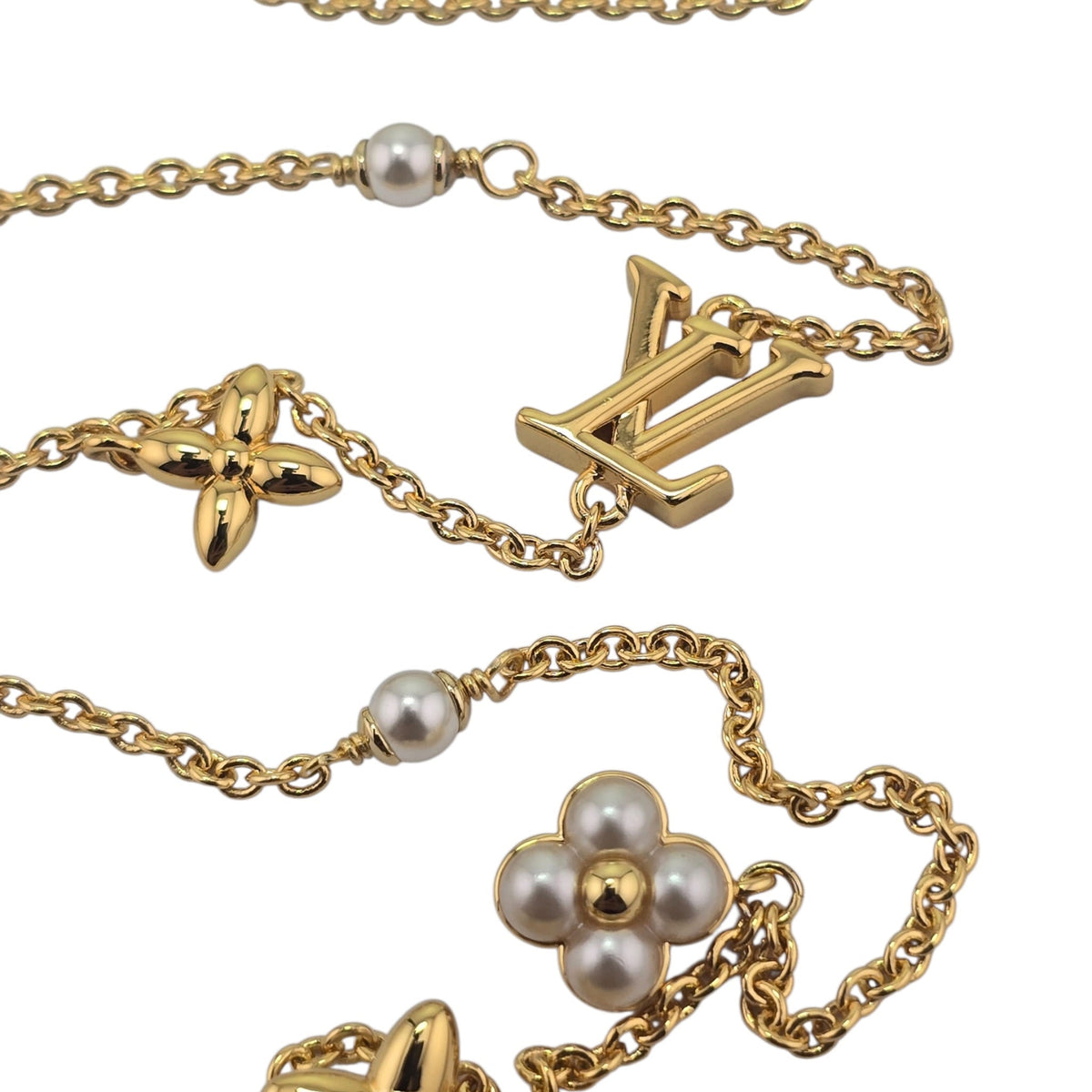 Louis Vuitton LV Floragram XS Pendant Long Necklace LOUIS VUITTON