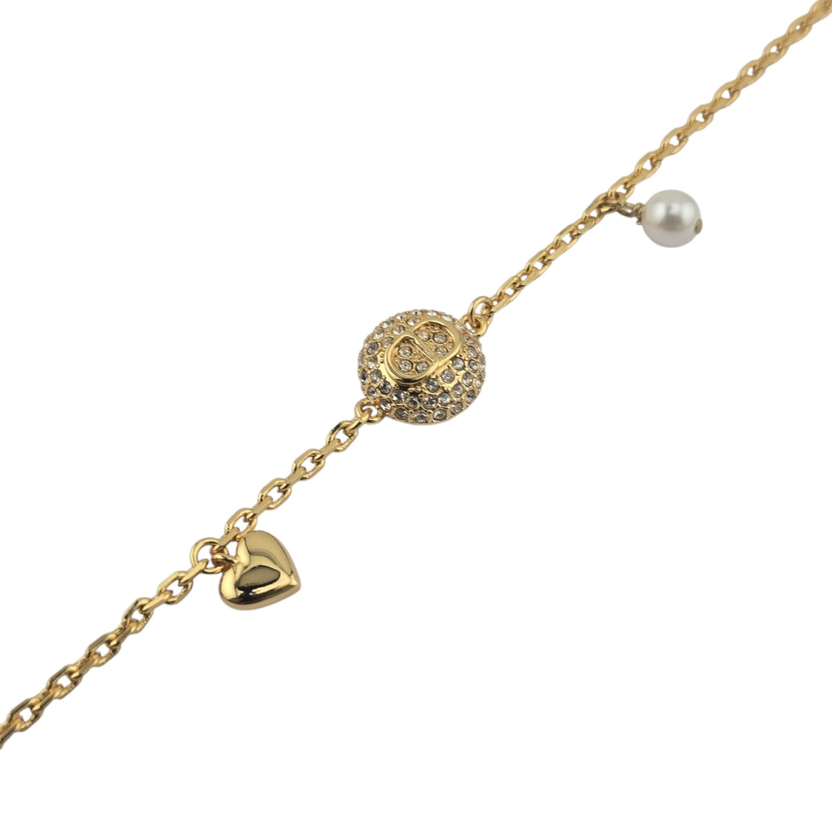 Christian Dior CD Disco Gold Bracelet DIOR
