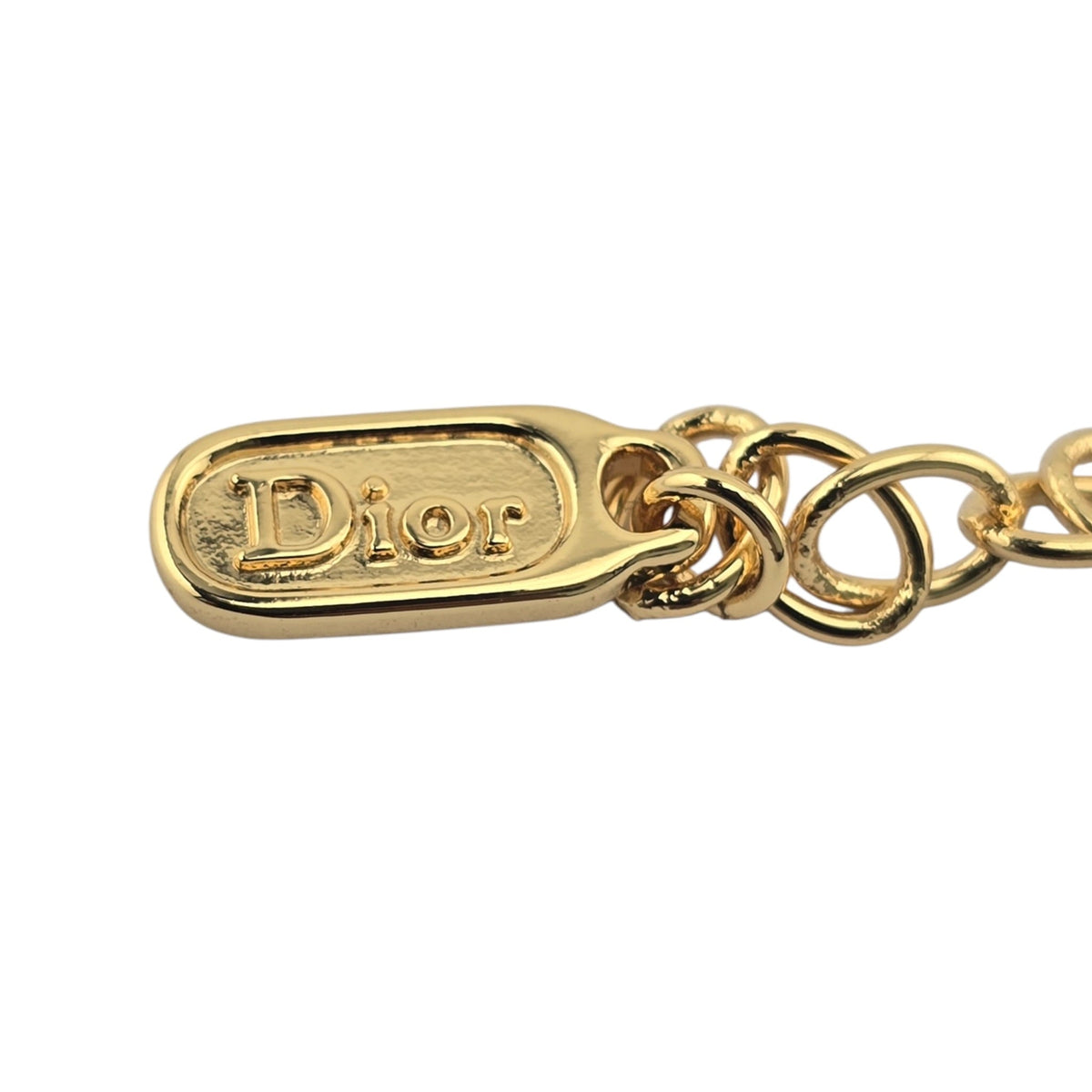 Christian Dior CD Disco Gold Bracelet DIOR