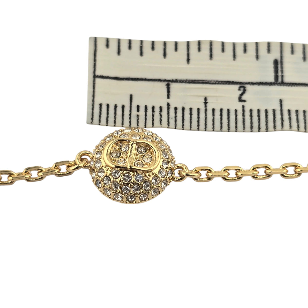 Christian Dior CD Disco Gold Bracelet DIOR