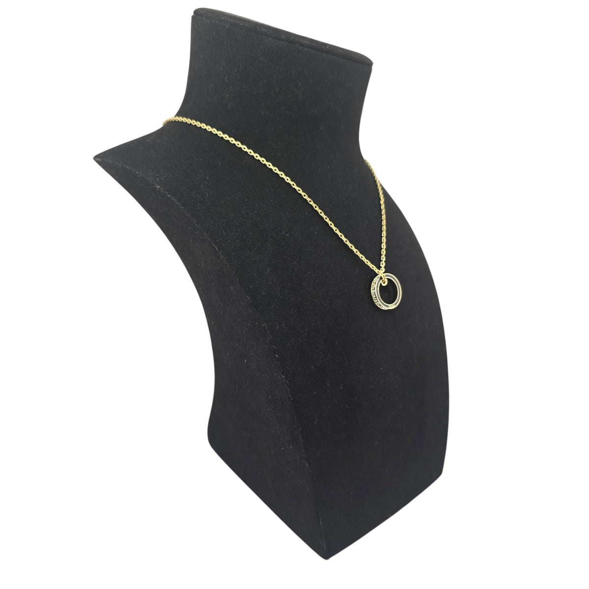 Christian Dior Night Code Black Ring Necklace DIOR