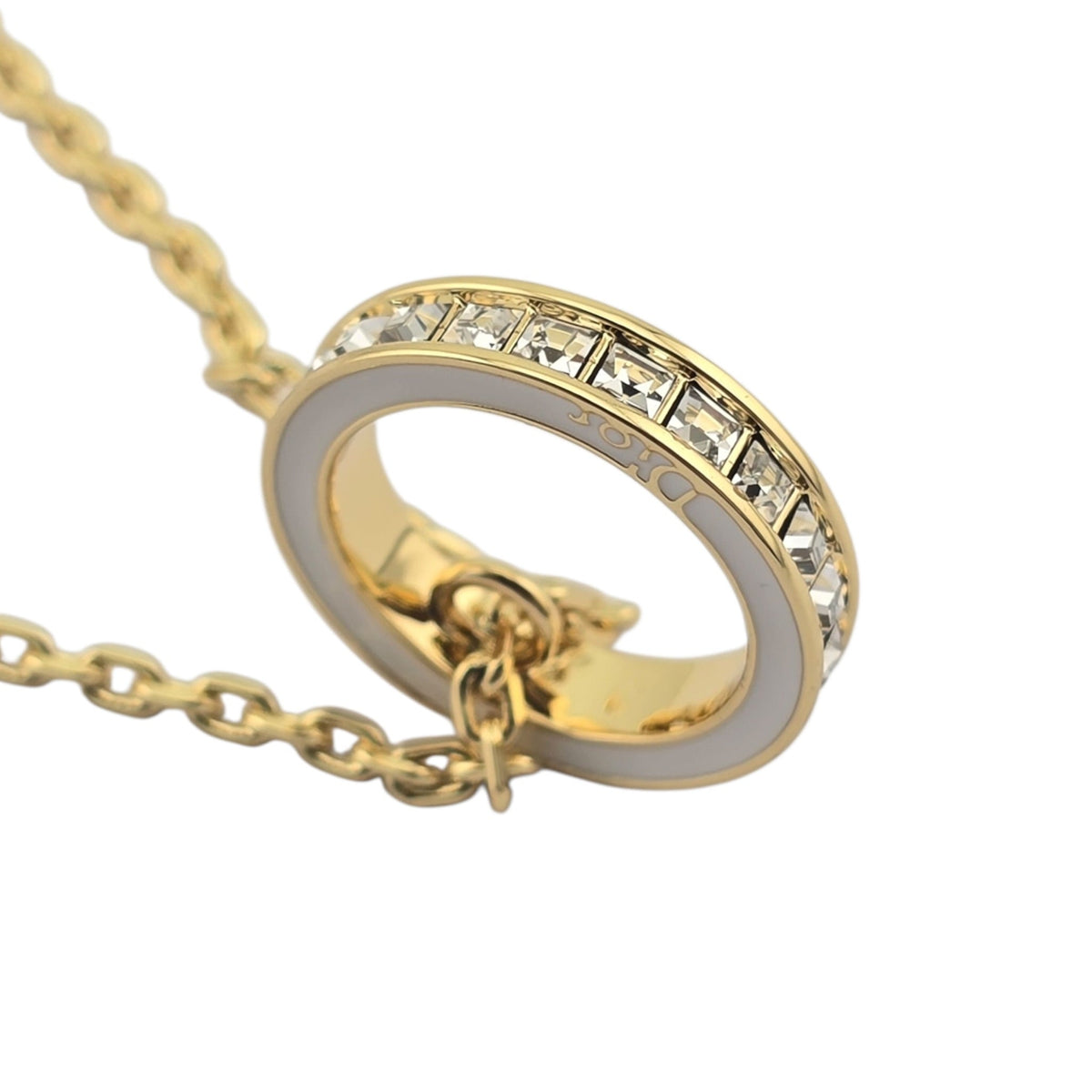 Christian Dior Night Code White Ring Necklace DIOR