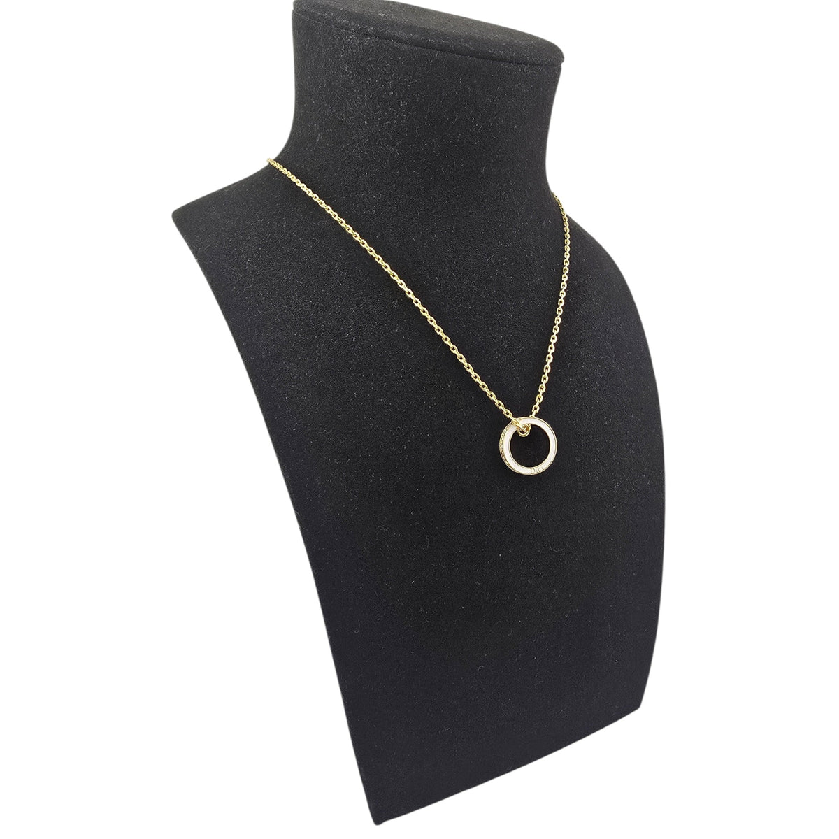 Christian Dior Night Code White Ring Necklace DIOR