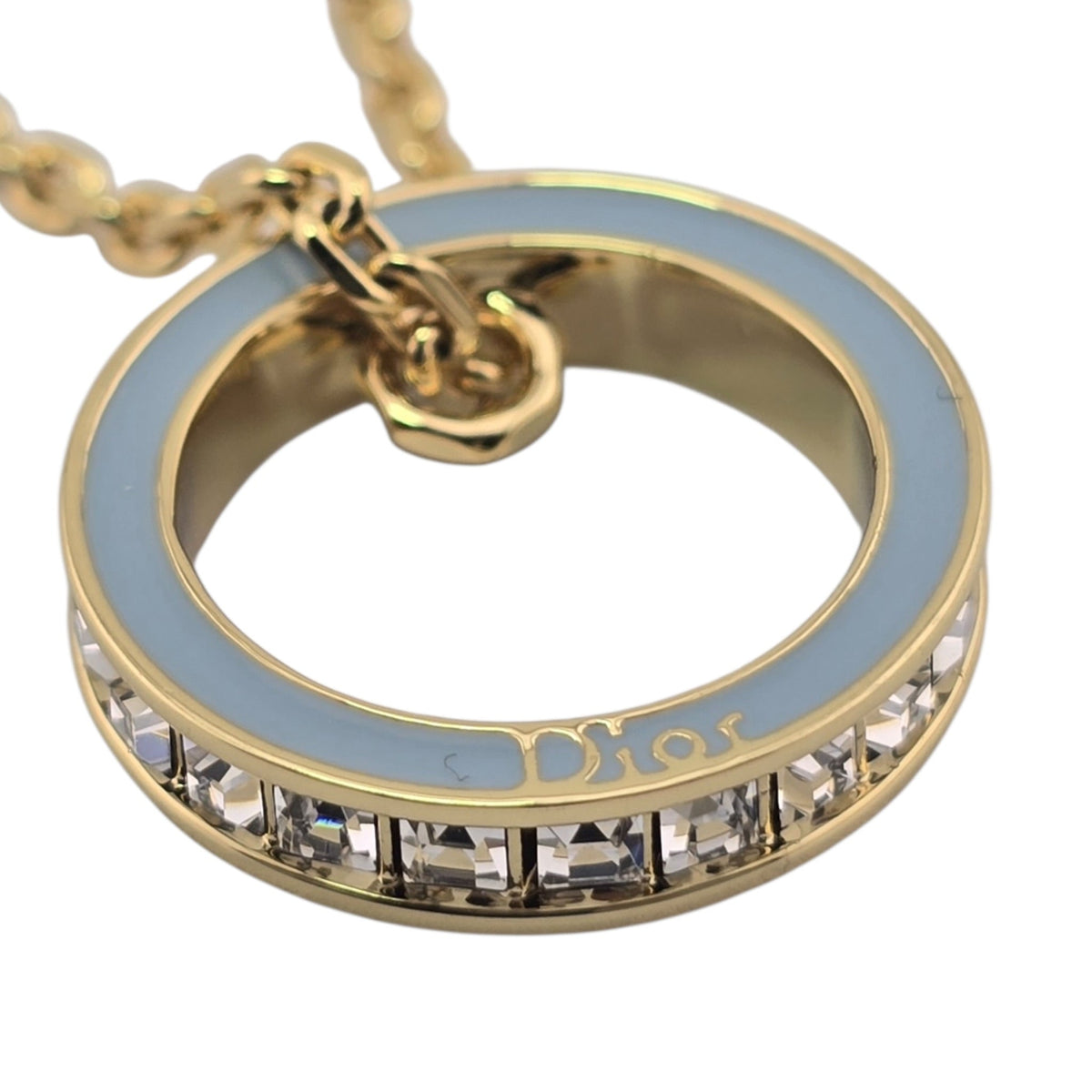 Christian Dior Night Code Blue Ring Necklace DIOR
