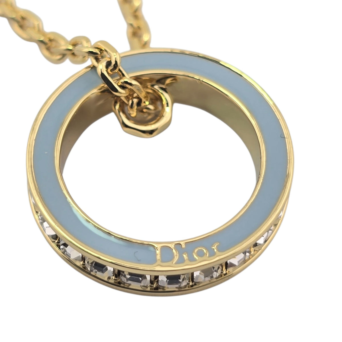 Christian Dior Night Code Blue Ring Necklace DIOR