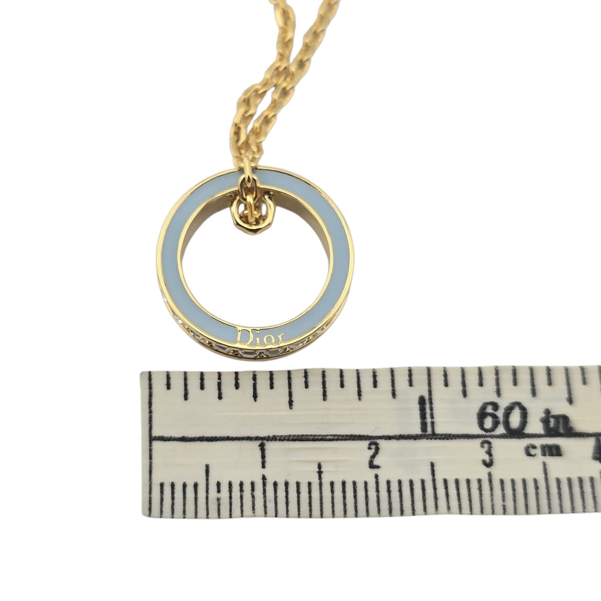 Christian Dior Night Code Blue Ring Necklace DIOR