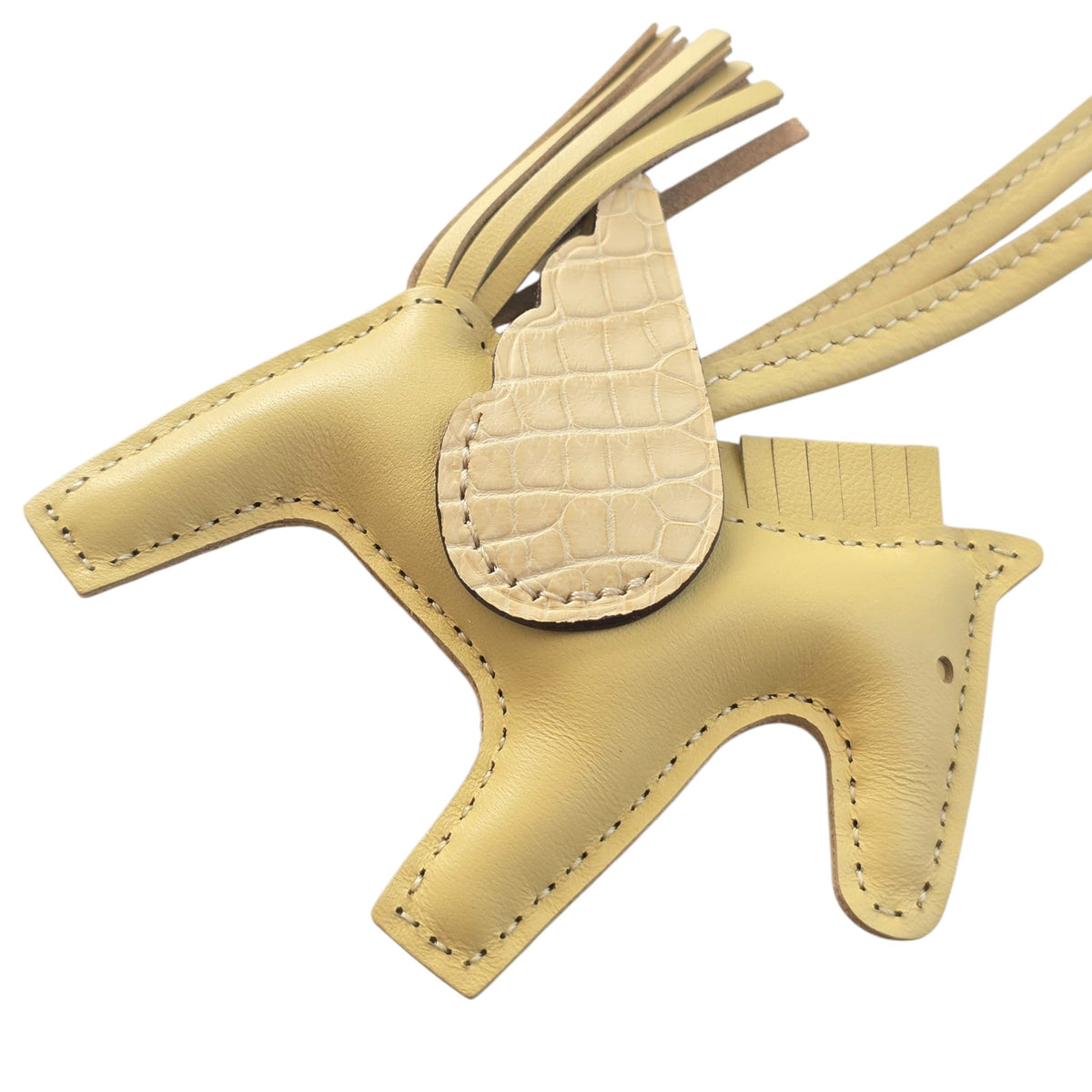 Hermès Rodeo Pegase Jaune Poussin and Alligator Touch PM HERMES