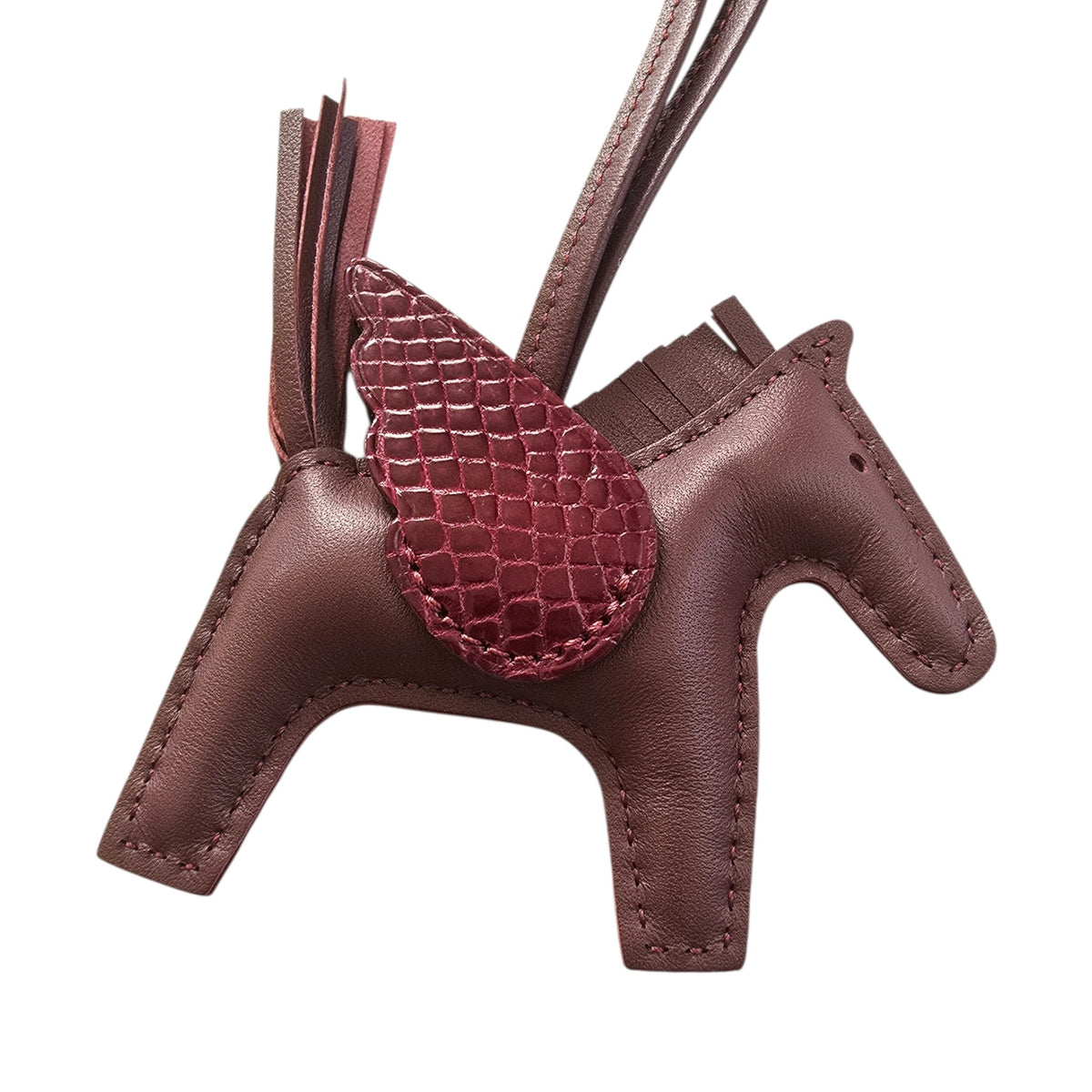 Hermès Rodeo Pegase Rouge and Alligator Touch PM HERMES