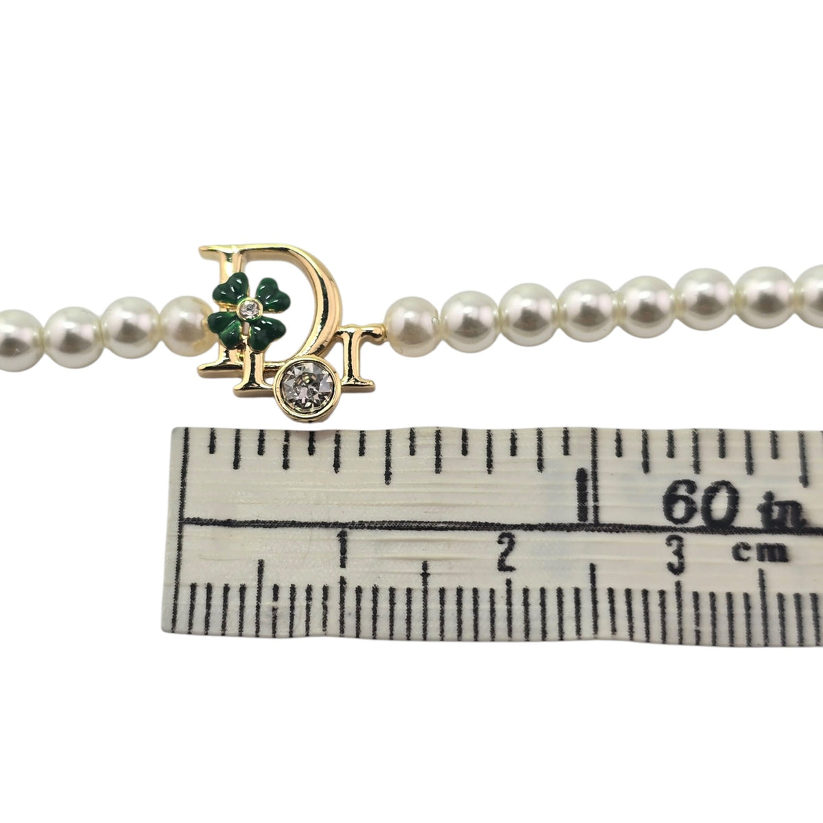 Christian Dior Precious Clover Pearl Necklace DIOR