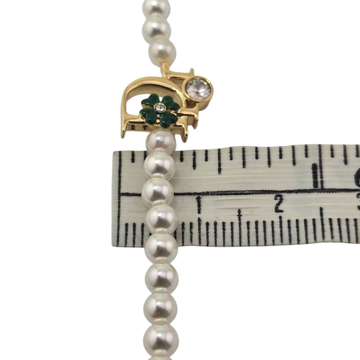 Christian Dior Precious Clover Pearl Bracelet DIOR