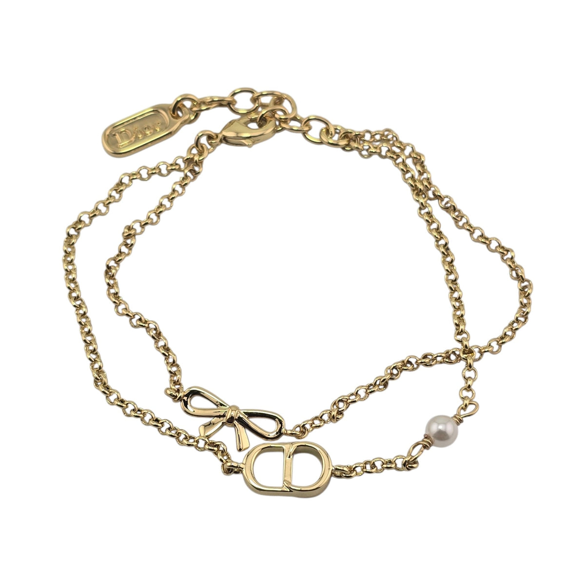 Christian Dior CD Mini Bow Bracelet DIOR
