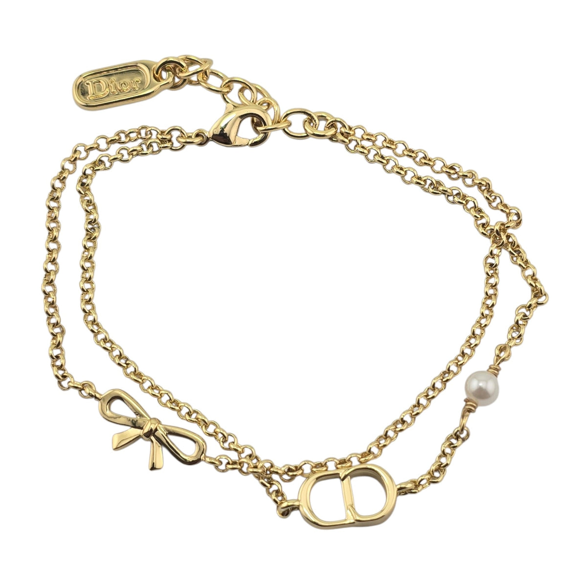 Christian Dior CD Mini Bow Bracelet DIOR