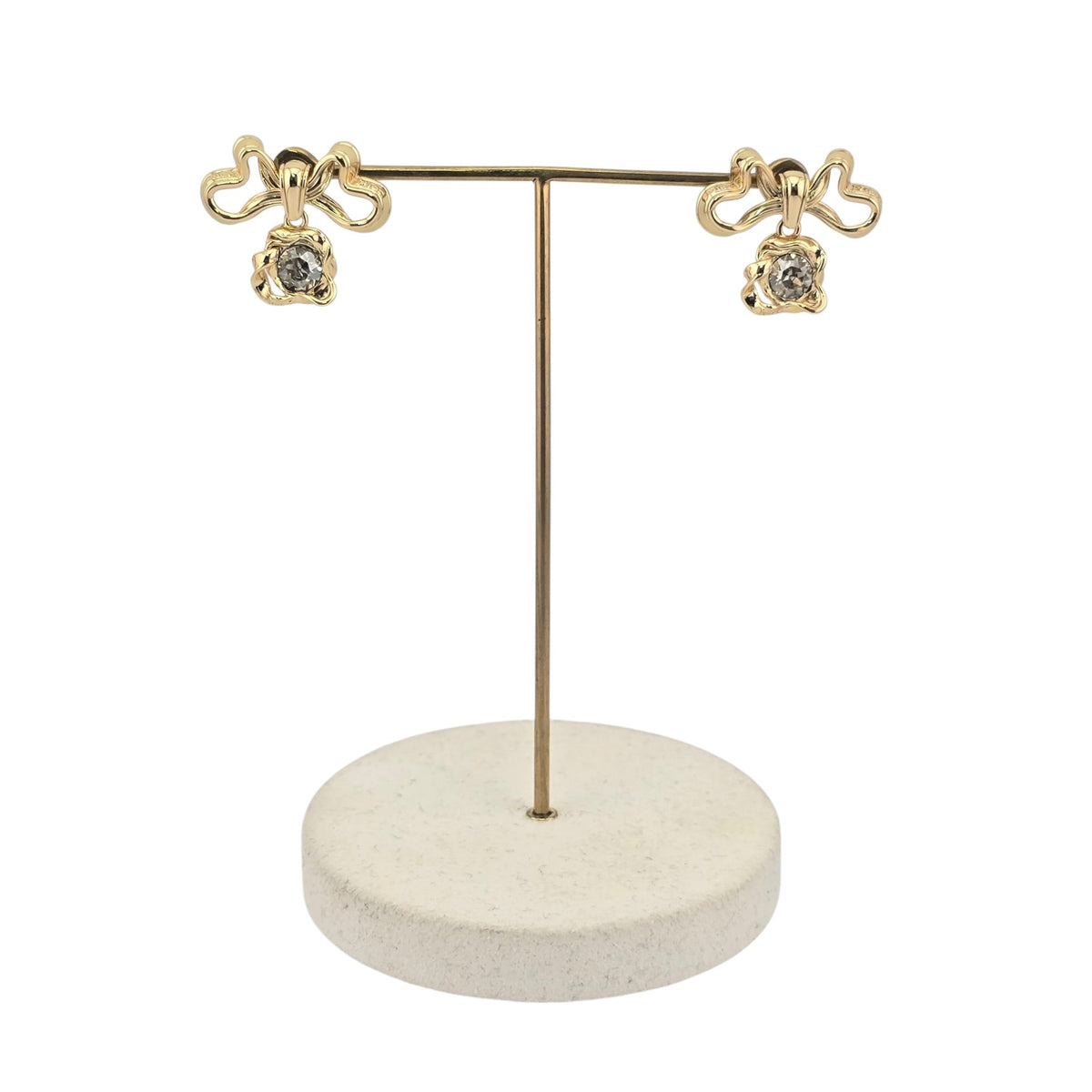 Christian Dior Twisted Bow Earrings DIOR