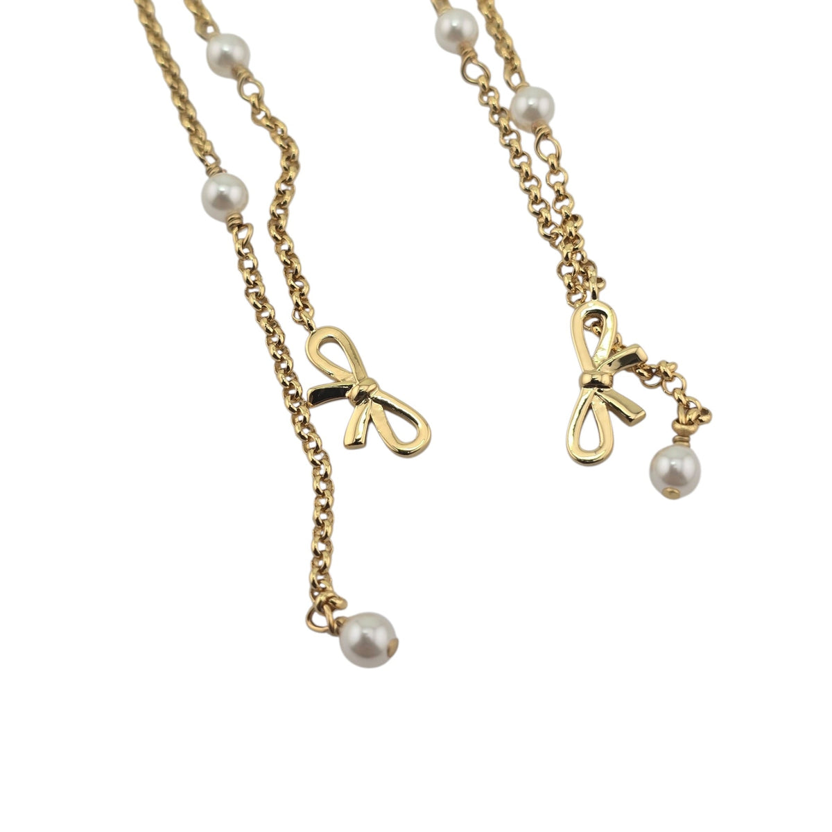 Christian Dior CD Mini Bow Earrings DIOR