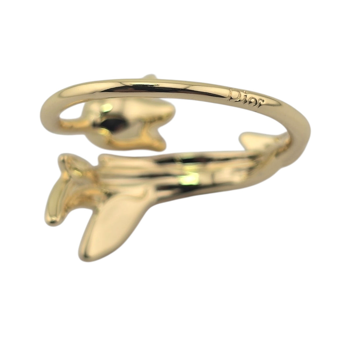 Christian Dior Lily Gold Ring DIOR