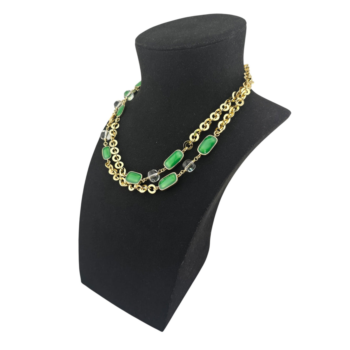 Chanel CC Faux Pearl Gold Long Necklace 2026 CHANEL
