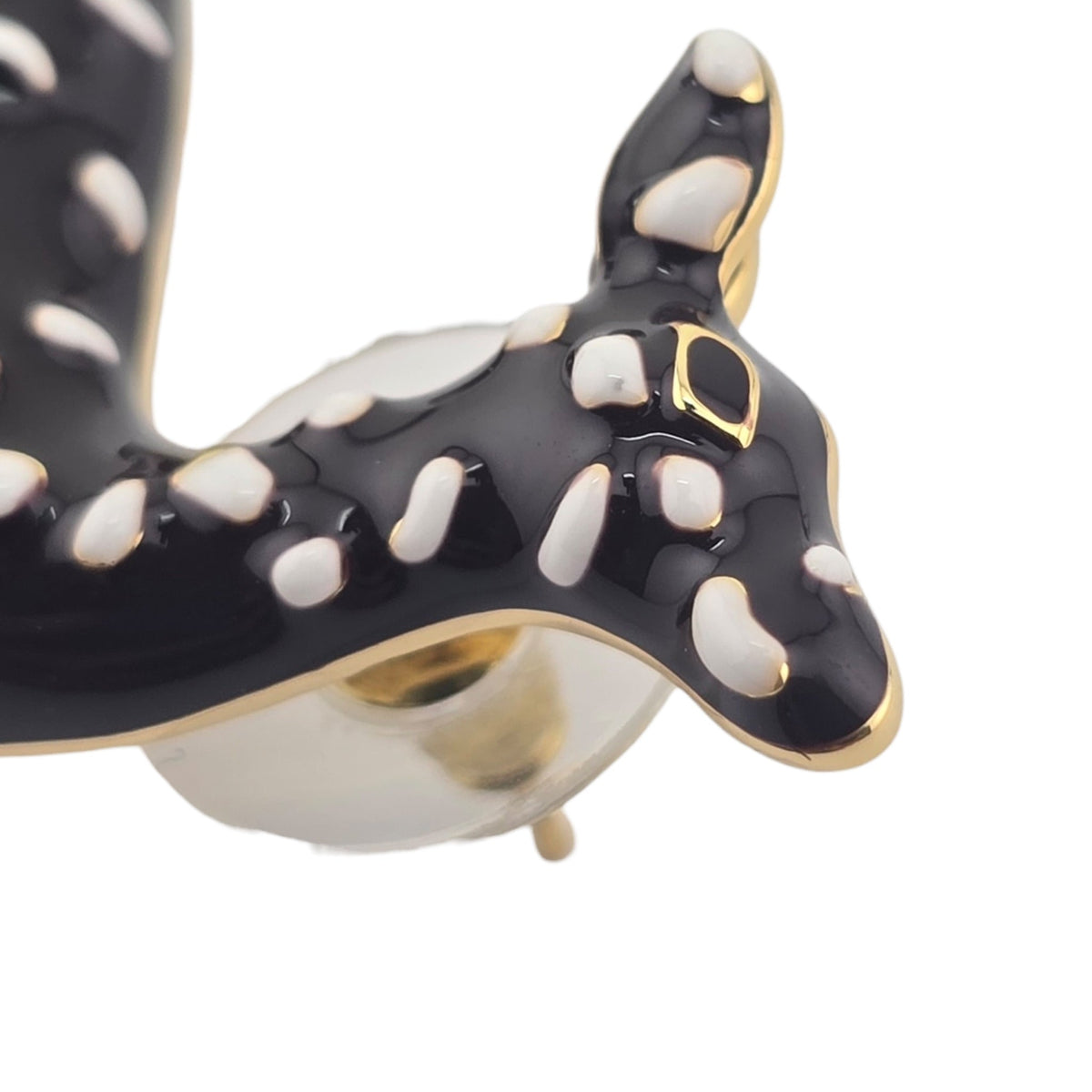 Chanel CC Deer Gold Maroon Stud Earrings 2026 CHANEL