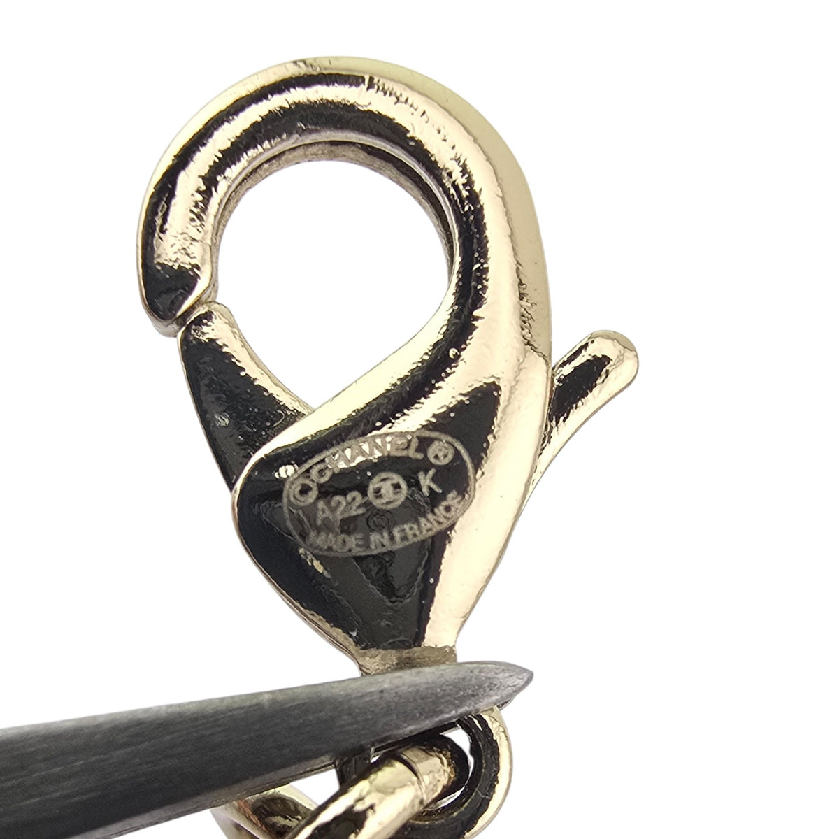 Chanel CC Floral Leather Gold Choker 2022 CHANEL