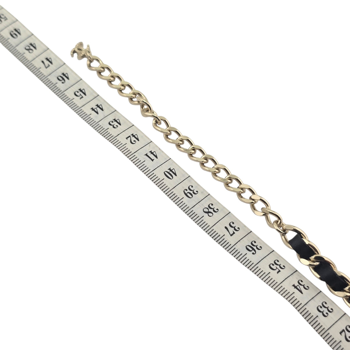 Chanel CC Floral Leather Gold Choker 2022 CHANEL