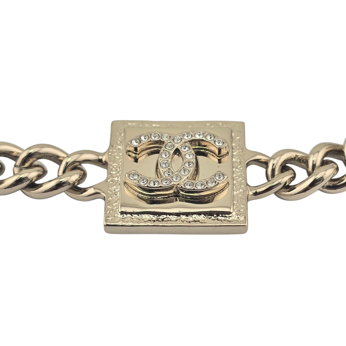 Chanel CC Pendant Gold Choker 2023 CHANEL