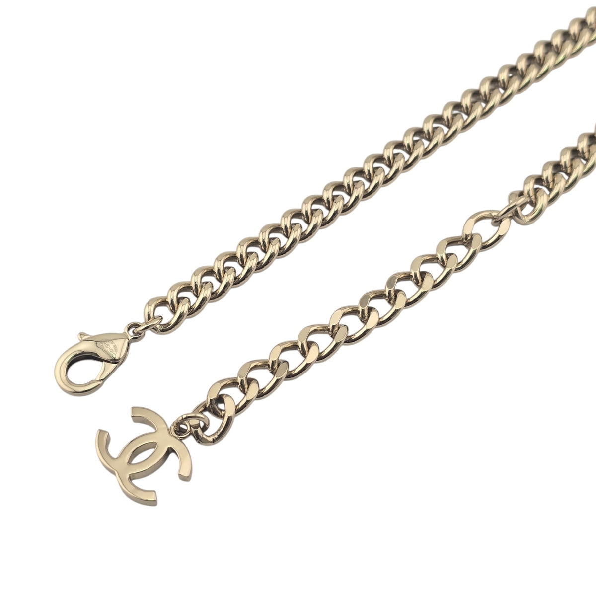 Chanel CC Pendant Gold Choker 2023 CHANEL