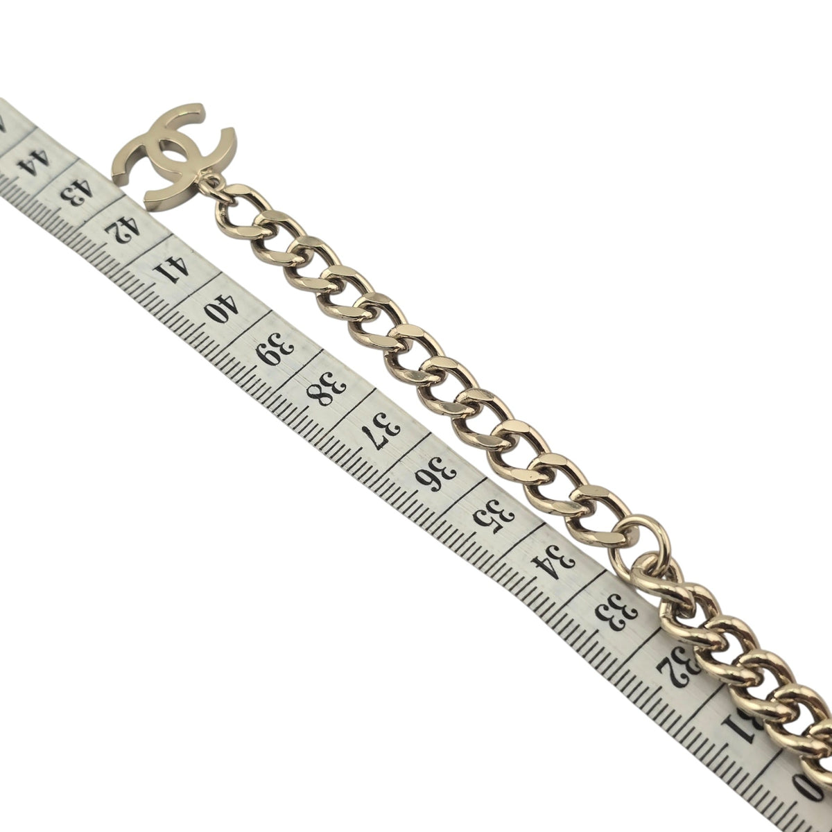 Chanel CC Pendant Gold Choker 2023 CHANEL