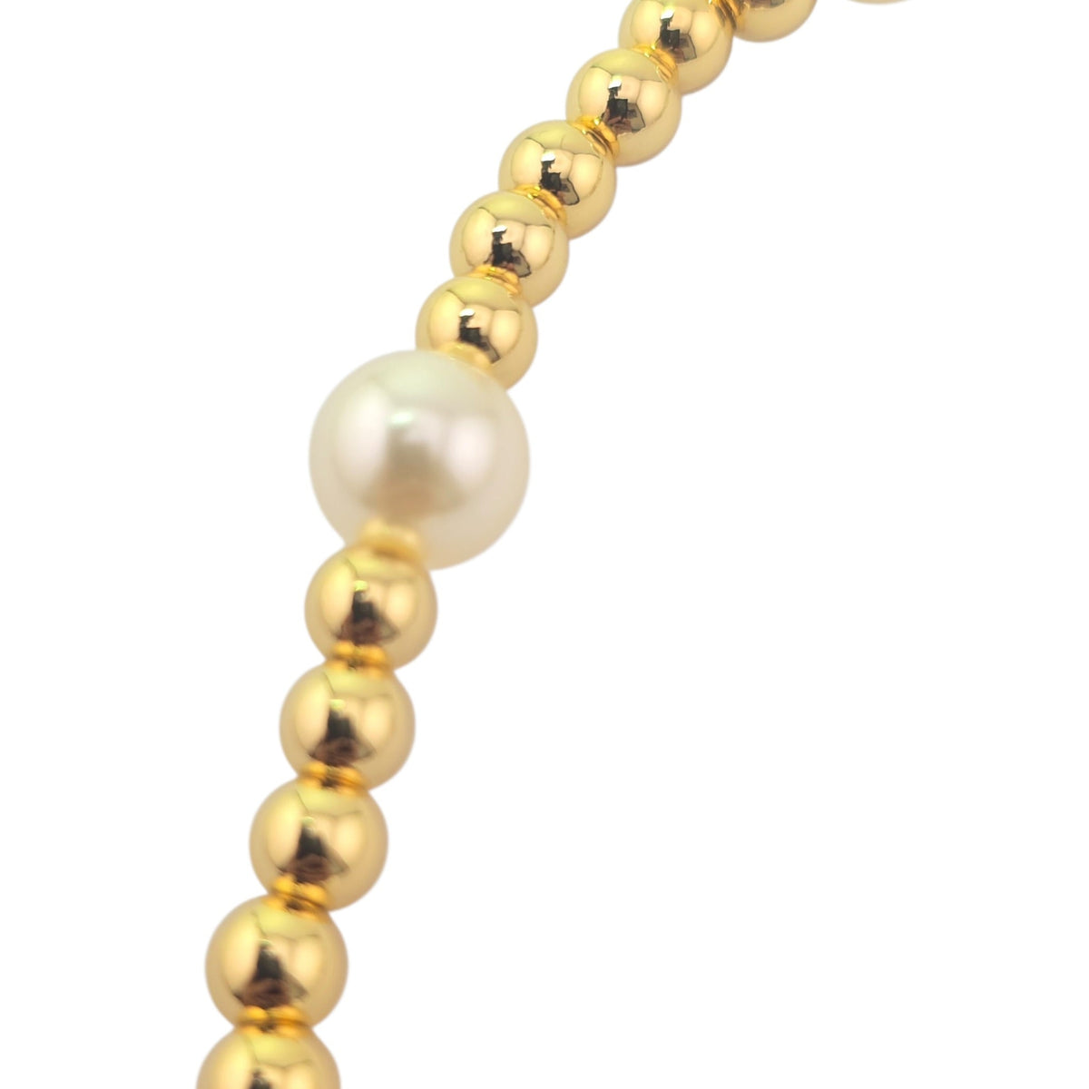Chanel CC Faux Pearl Gold Necklace FW 2026 CHANEL