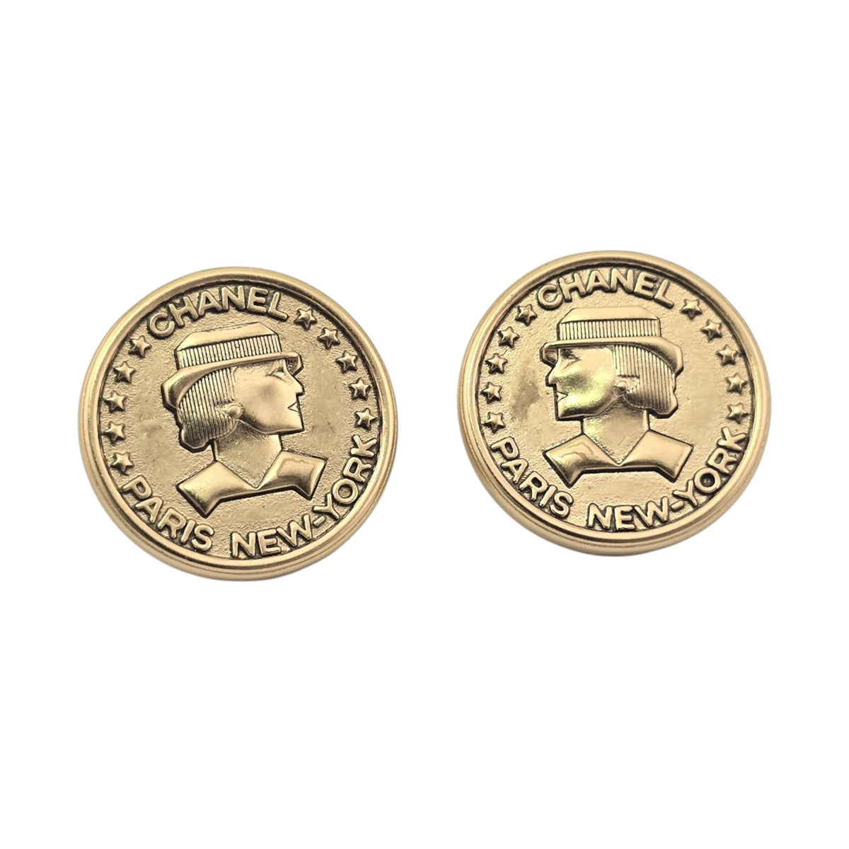 Chanel Gold Metier D’Art Earrings 2026 CHANEL