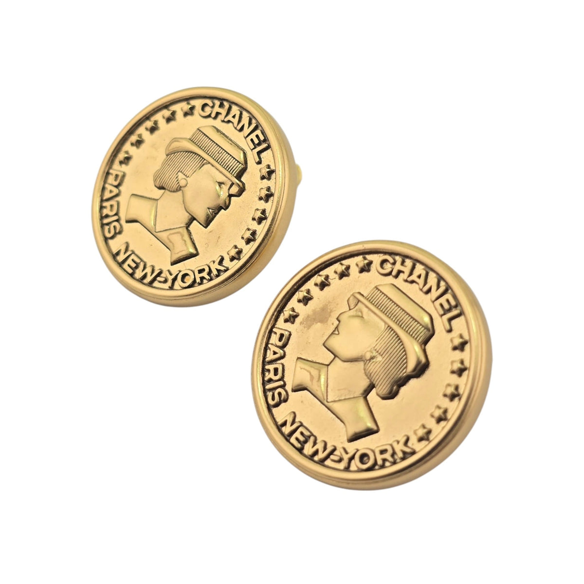 Chanel Gold Metier D’Art Earrings 2026 CHANEL