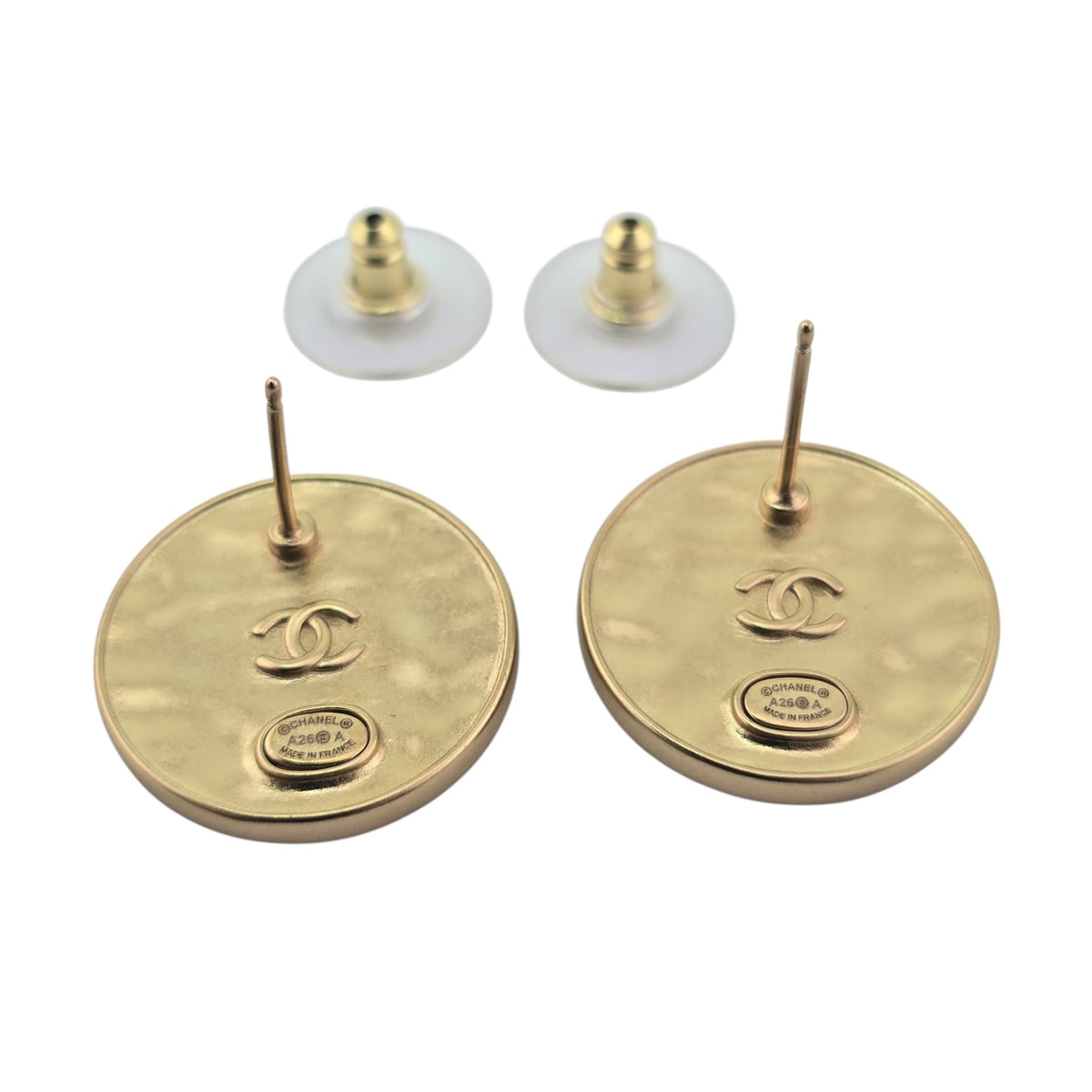 Chanel Gold Metier D’Art Earrings 2026 CHANEL